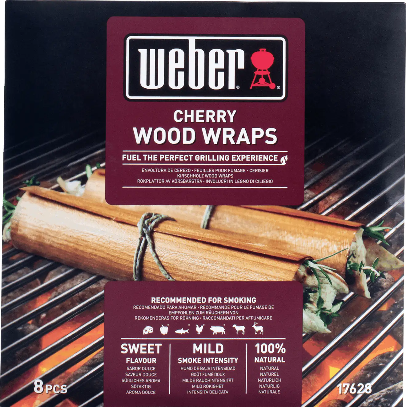 Weber Wood Wraps aus Kirschholz