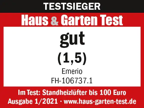 emerio Heizlüfter 2000 Watt, 3 Heizstufen emerio Heizlüfter 2000 Watt, 3 Heizstufen