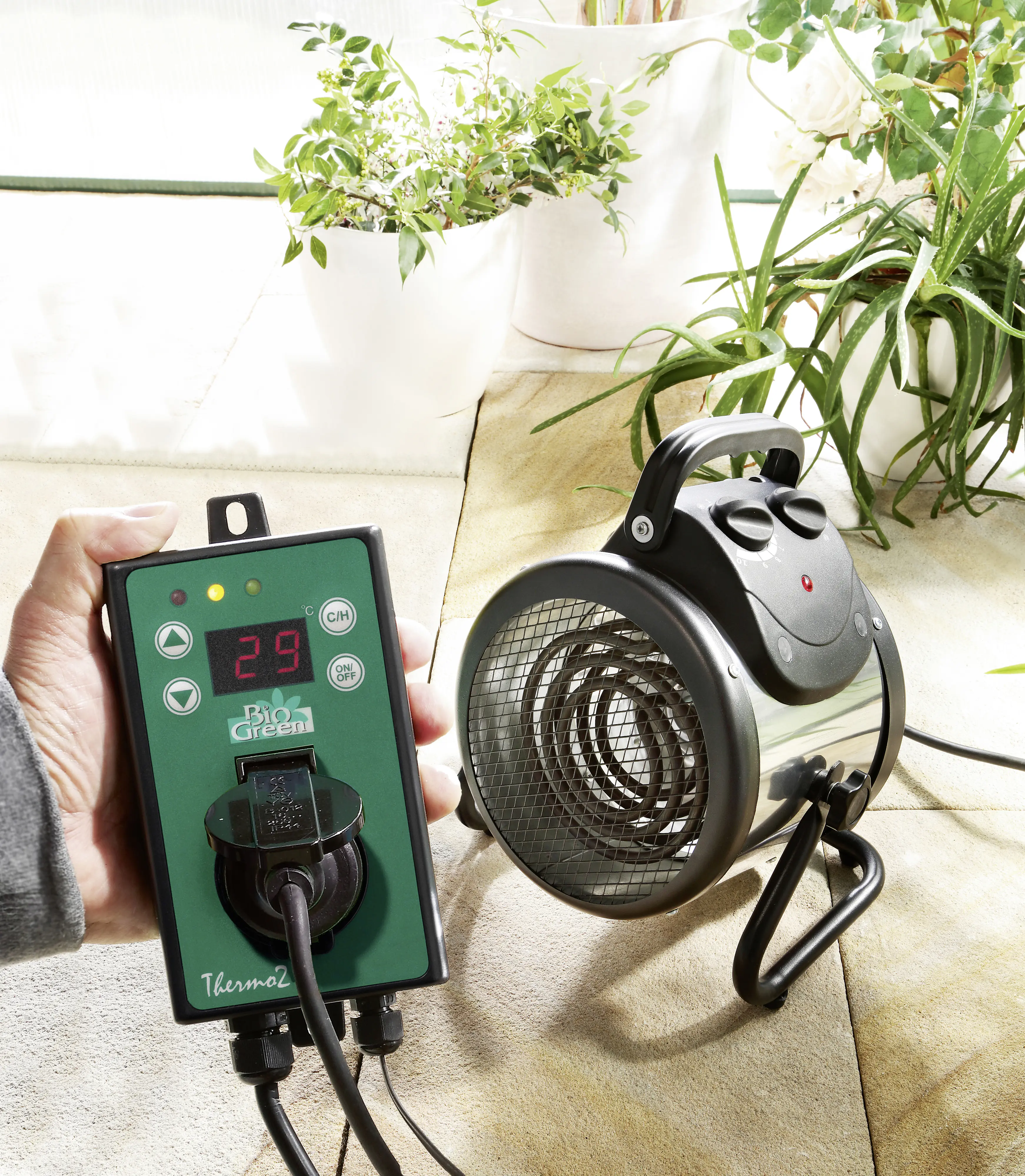 Bio Green Gewächshausheizung Palma