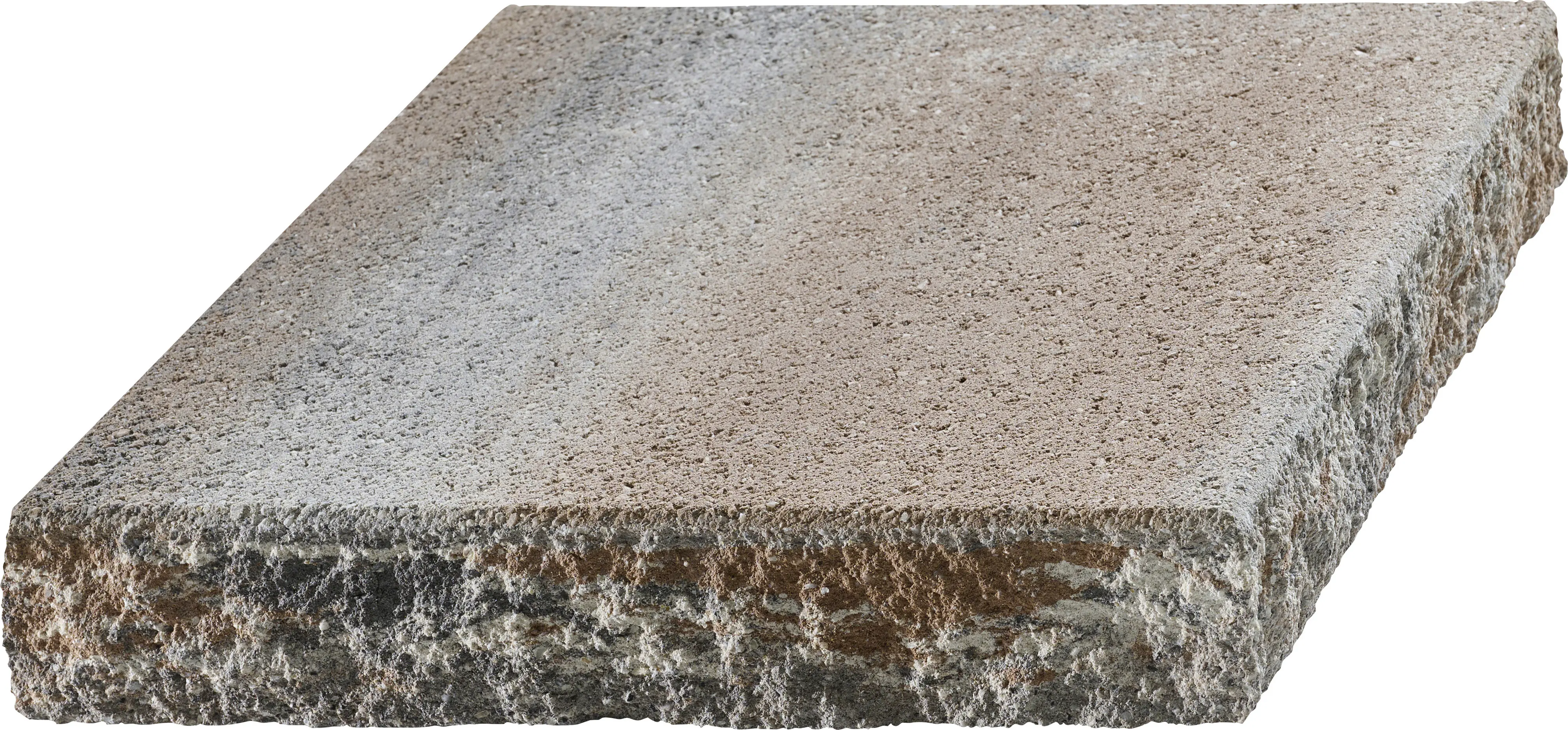 Kann Mauerstein Bruchstein-Pfeilerabdeckung 47,2 x 47,2 x 8 cm jura