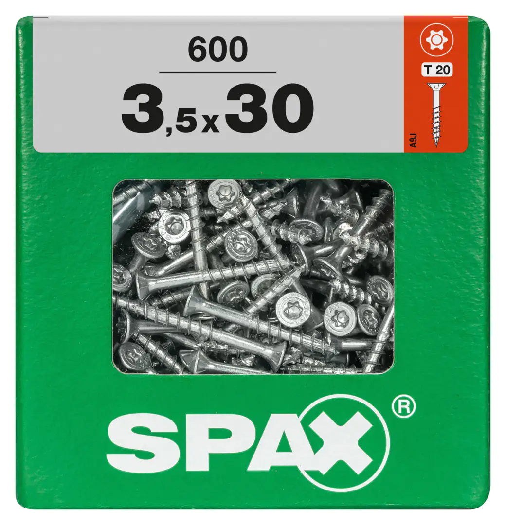 Spax Universalschrauben 3.5 x 30 mm TX 20 - 600 Stk.