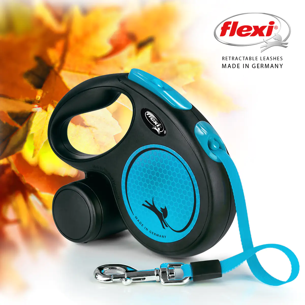 Nobby Flexi Hundeleine New Neon S neon-blau 5 m Nobby Flexi Hundeleine New Neon S neon-blau 5 m
