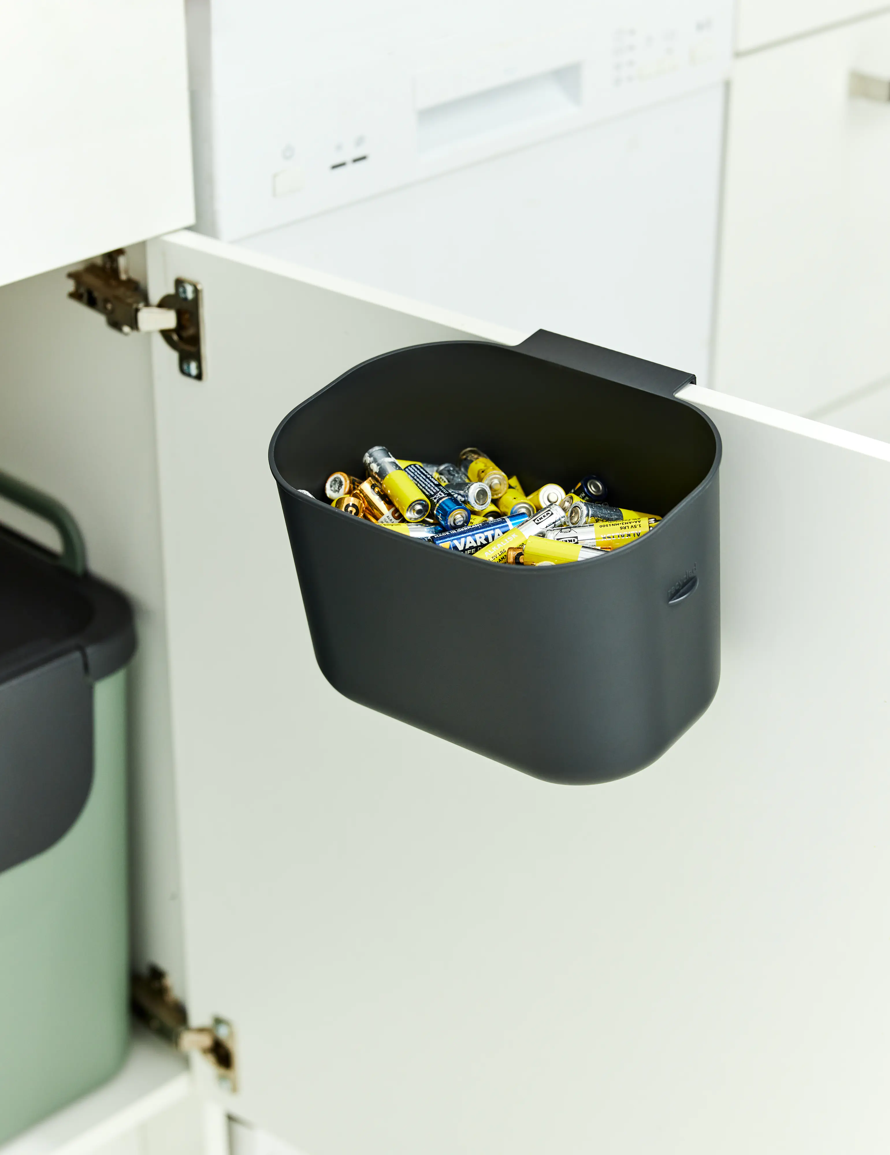 Rotho Komposteimer Jive Bio 3,2 L schwarz