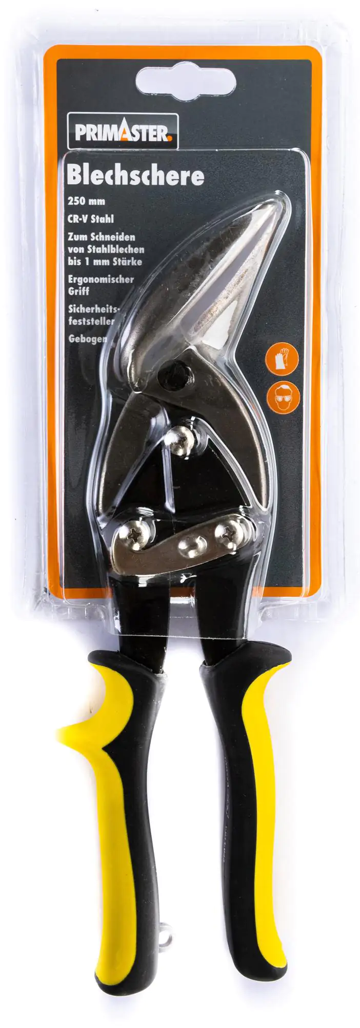 Primaster Blechschere 250 mm gebogen