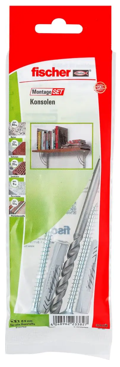Fischer Montage-Set Konsolen