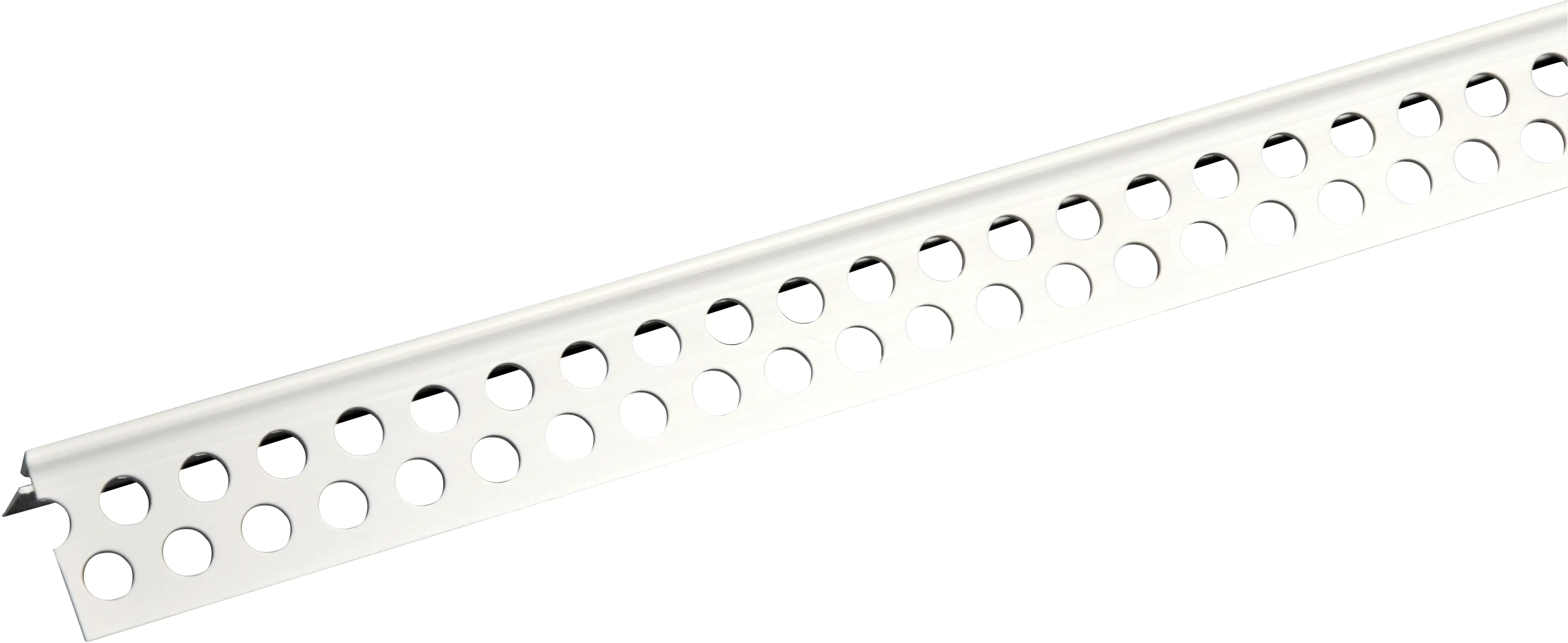 Knauf PVC-Eckschutzprofil silber, 23 mm x 23 mm, 2,5 m lang Knauf PVC-Eckschutzprofil silber, 23 mm x 23 mm, 2,5 m lang