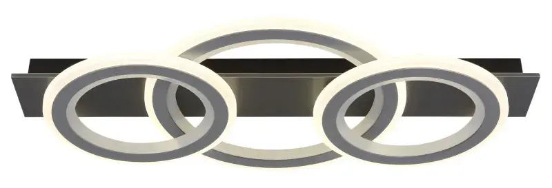 Globo Deckenleuchte Jayden 73 x 37 cm L x B schwarz CCT