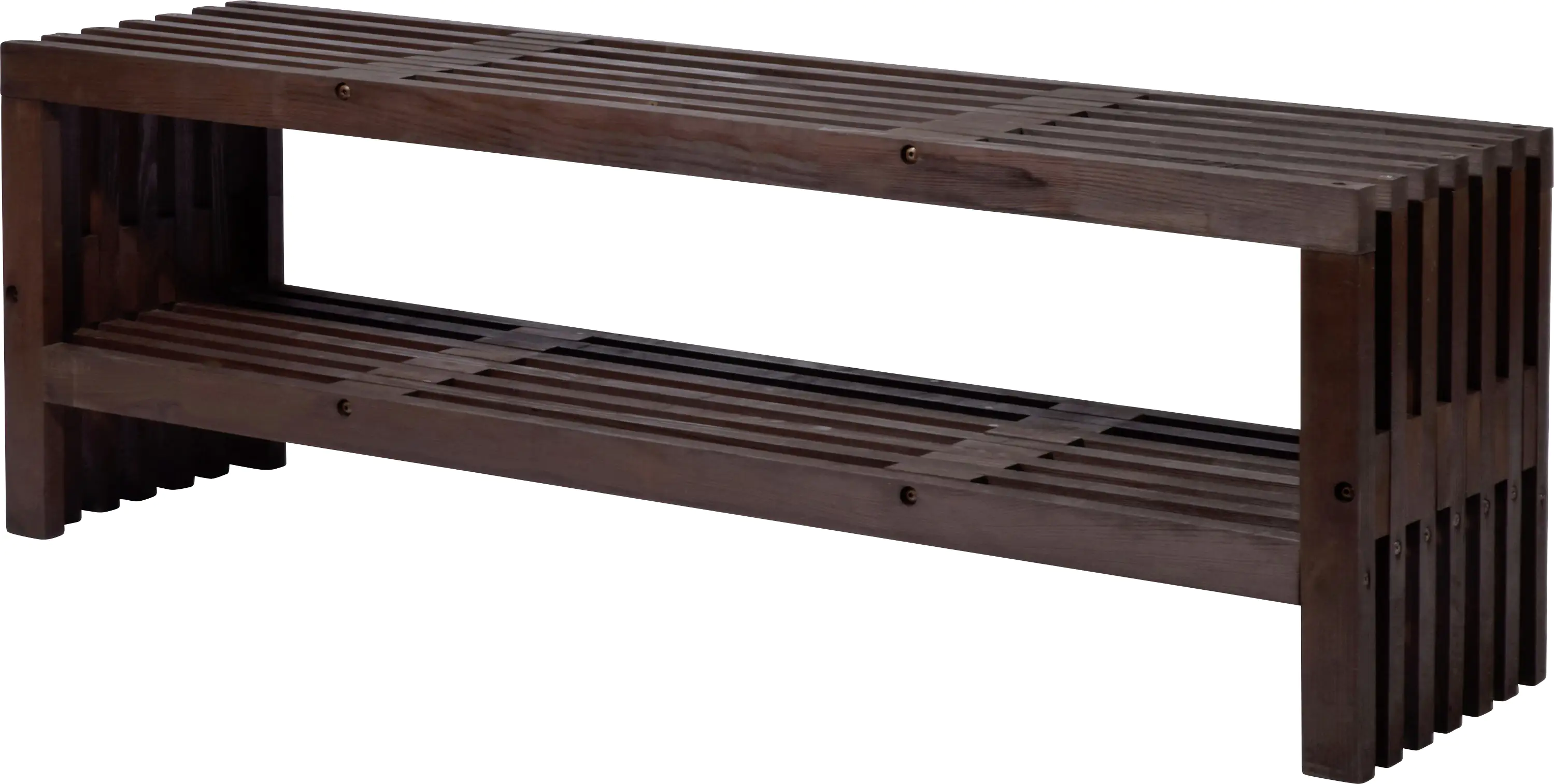 Dobar Gartenbank "Svensson" mit Kaminholzfach Dobar Gartenbank "Svensson" mit Kaminholzfach