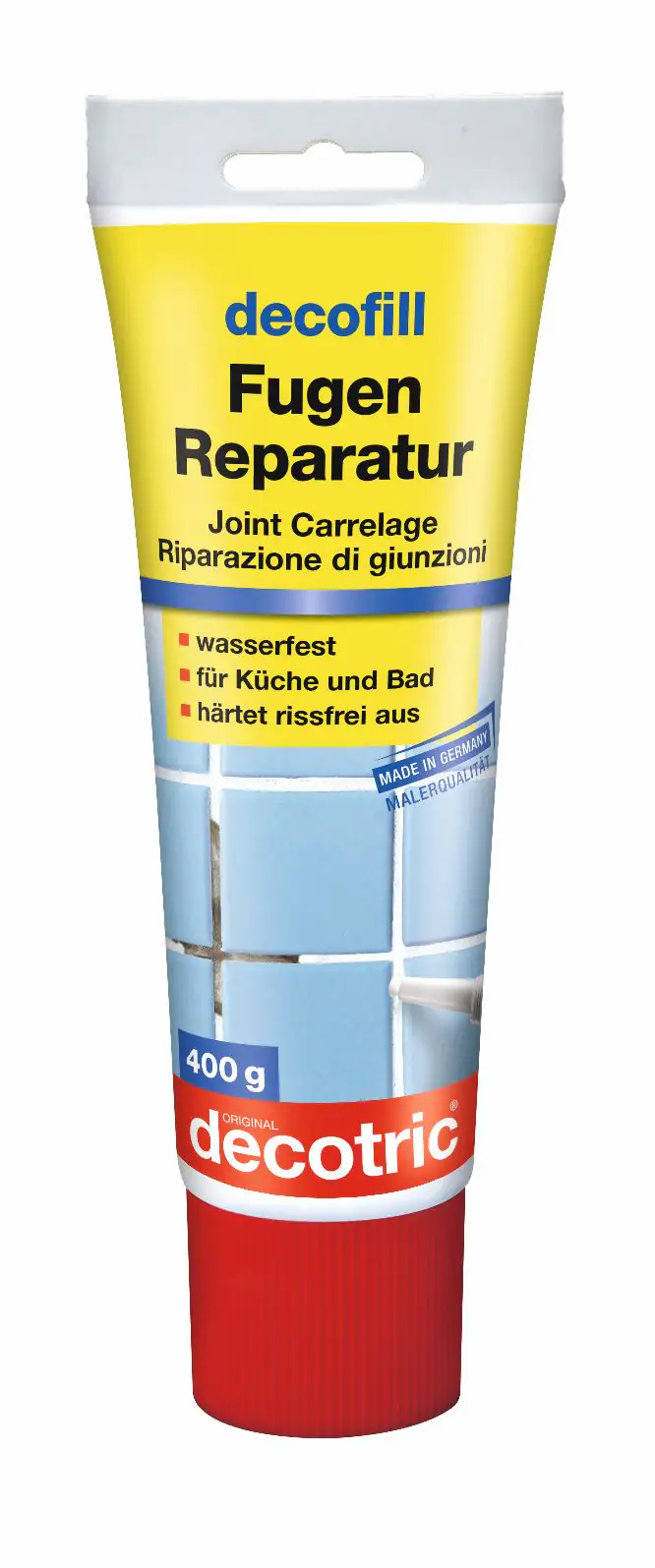 Decotric Fugen-Reparatur weiß 400 g Decotric Fugen-Reparatur weiß 400 g