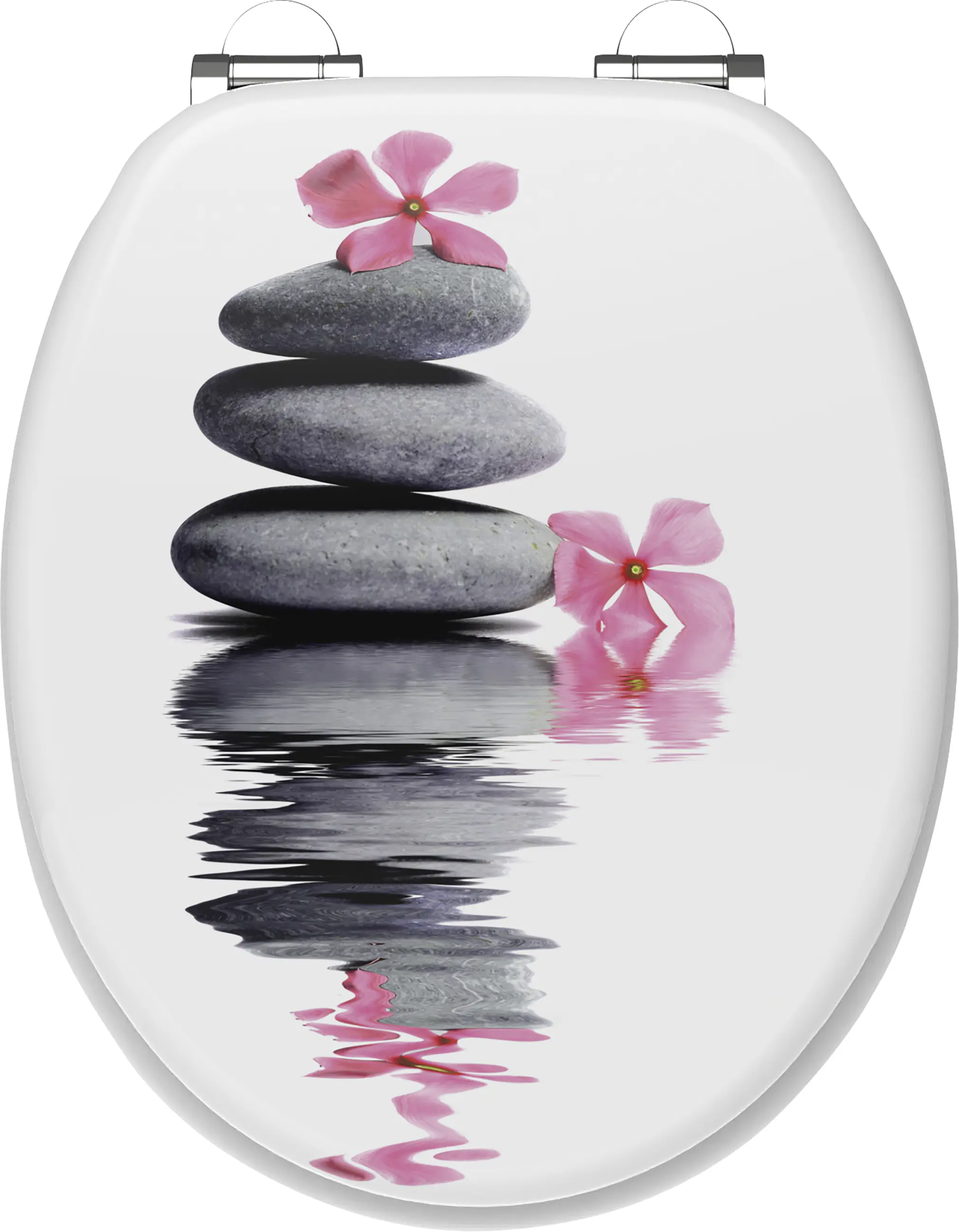 Duschwell MDF-WC-Sitz Steinturm Blume