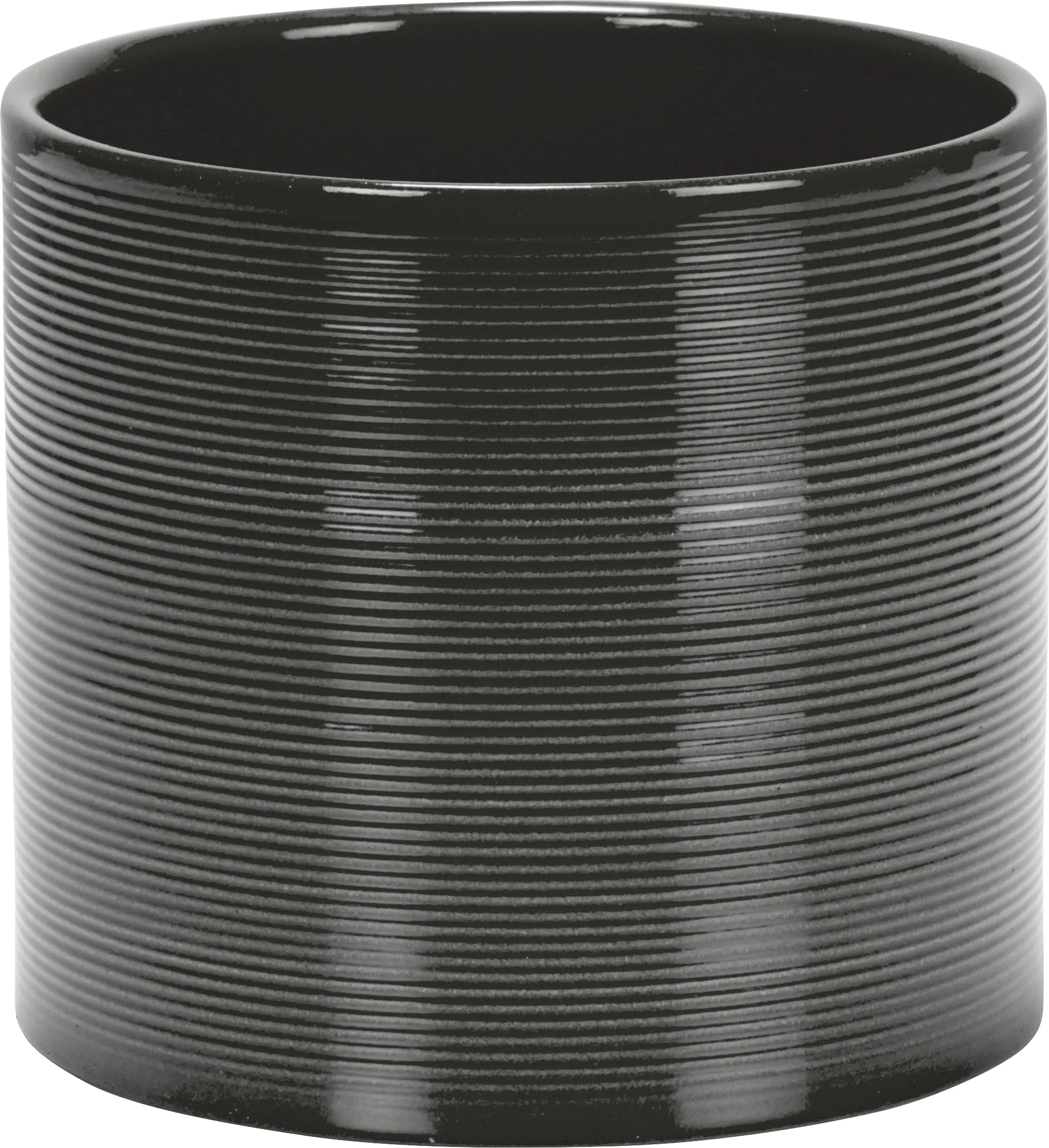 Scheurich Übertopf Serie 828 Ø 23 x 21 cm glass grey