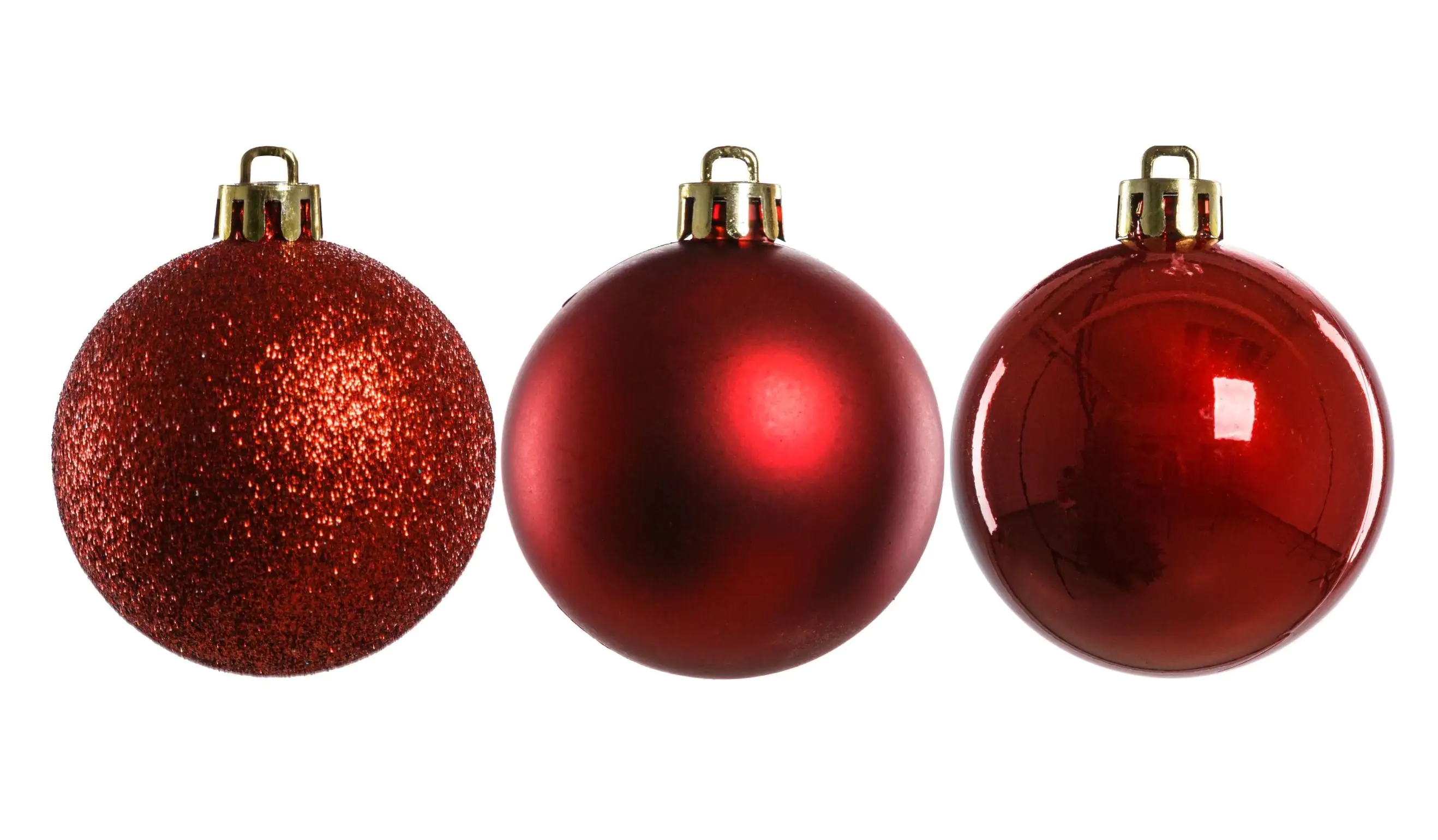 TrendLine Weihnachtskugeln bruchfest, langlebig Ø 6, 8 10 cm rot 26 Stück TrendLine Weihnachtskugeln bruchfest, langlebig Ø 6, 8 10 cm rot 26 Stück