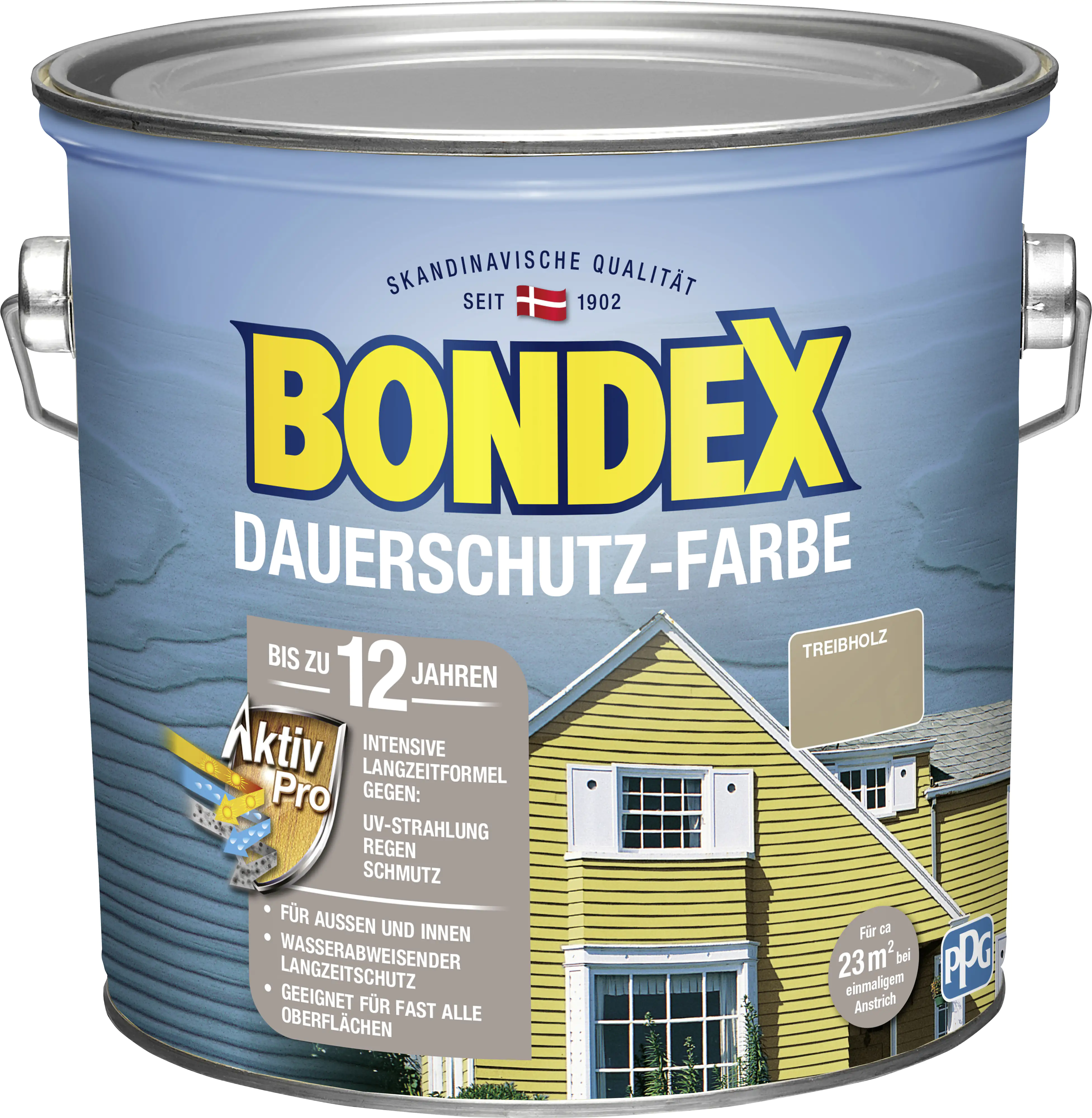 Bondex Dauerschutzfarbe 2,5 L treibholz Bondex Dauerschutzfarbe 2,5 L treibholz