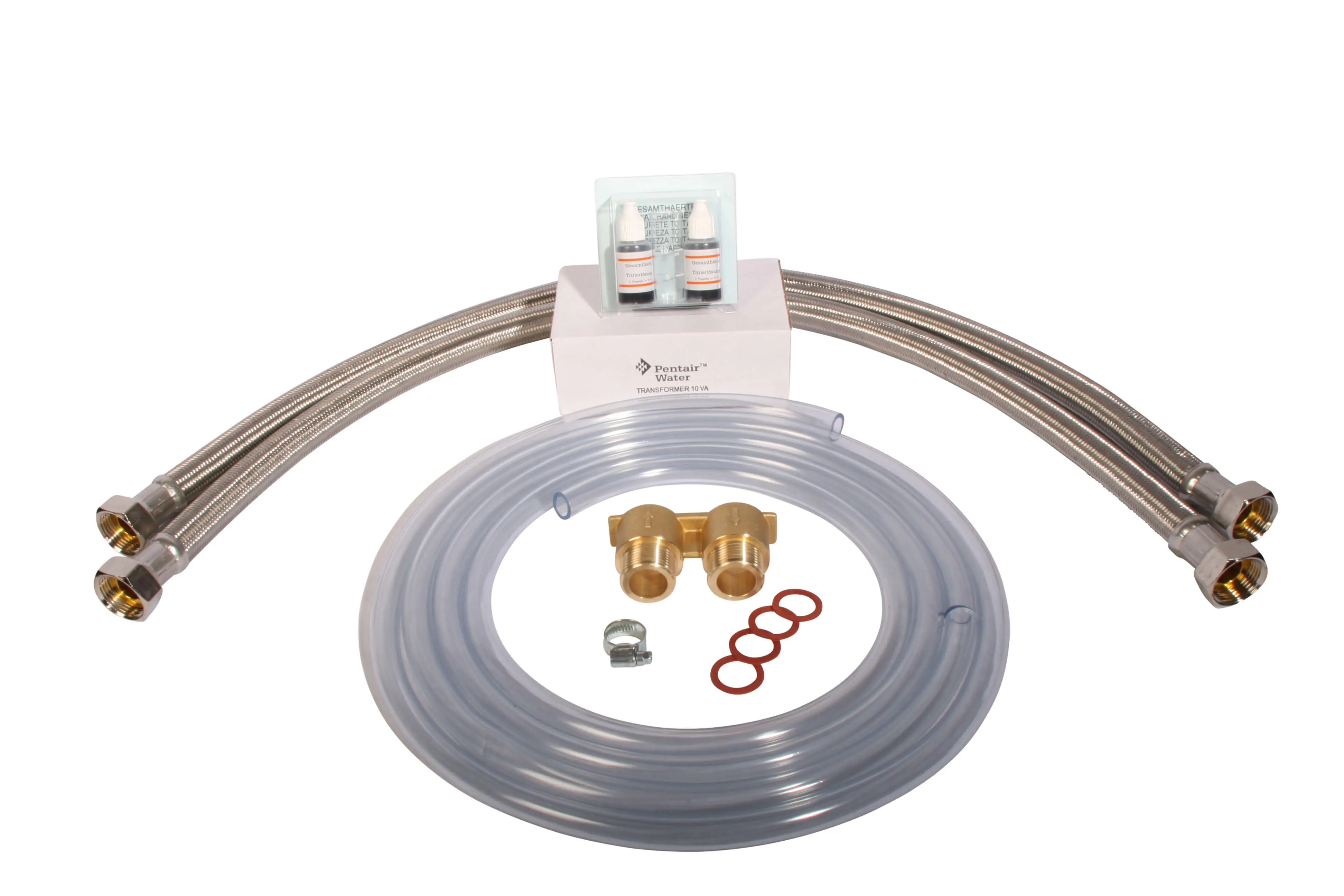 Aqmos Entkalkungsanlage R2D2-48 mit Anschlussset & Montageblock für Haushalte bis 5 Personen