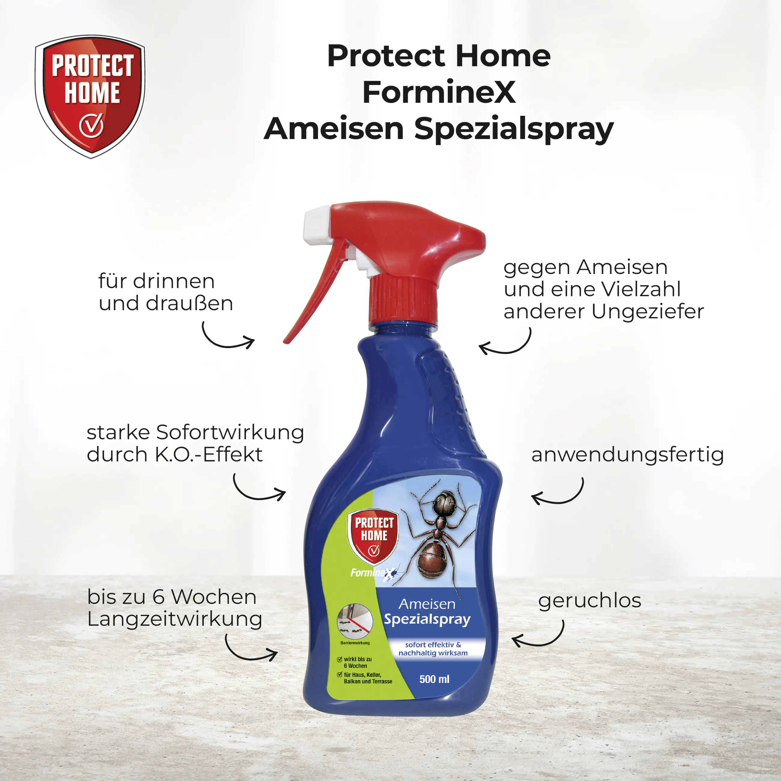 Protect Home FormineX Ameisen Spezialspray 500 ml