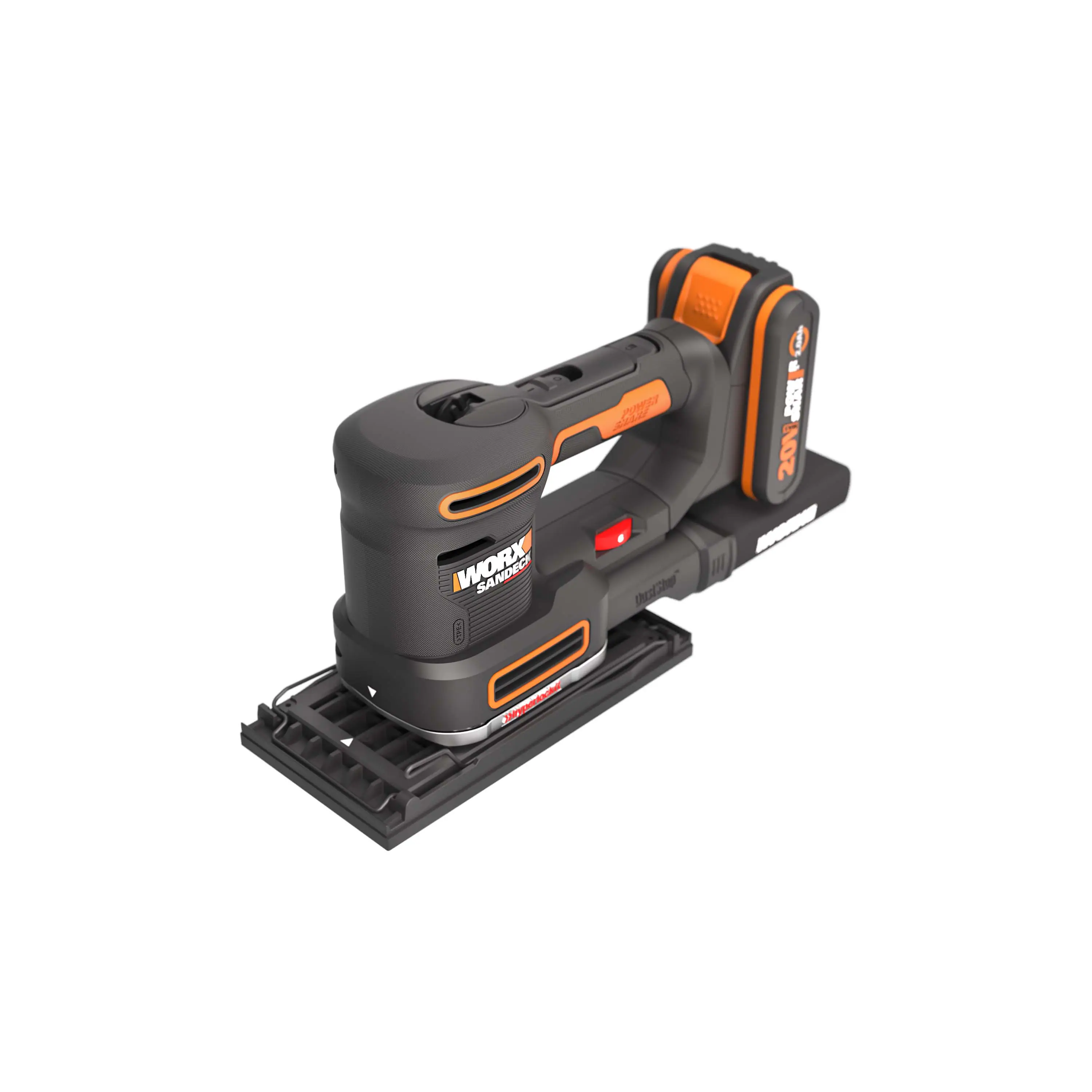 Worx Akku-Multischleifer Sonicrafter WX820 20 V inkl. Akku 2 Ah & Ladegerät Worx Akku-Multischleifer Sonicrafter WX820 20 V inkl. Akku 2 Ah & Ladegerät