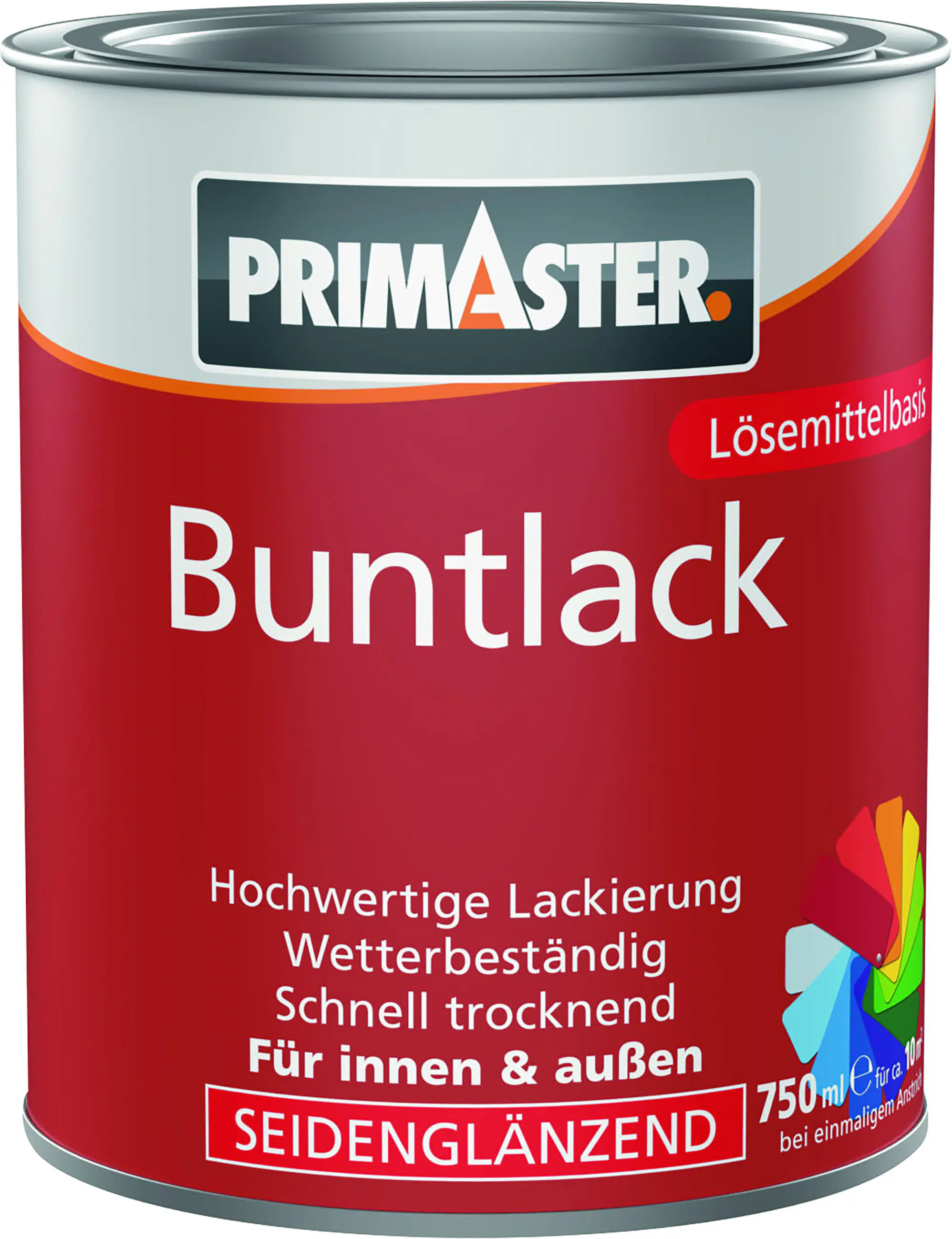 Primaster Buntlack 750 ml silbergrau seidenmatt 