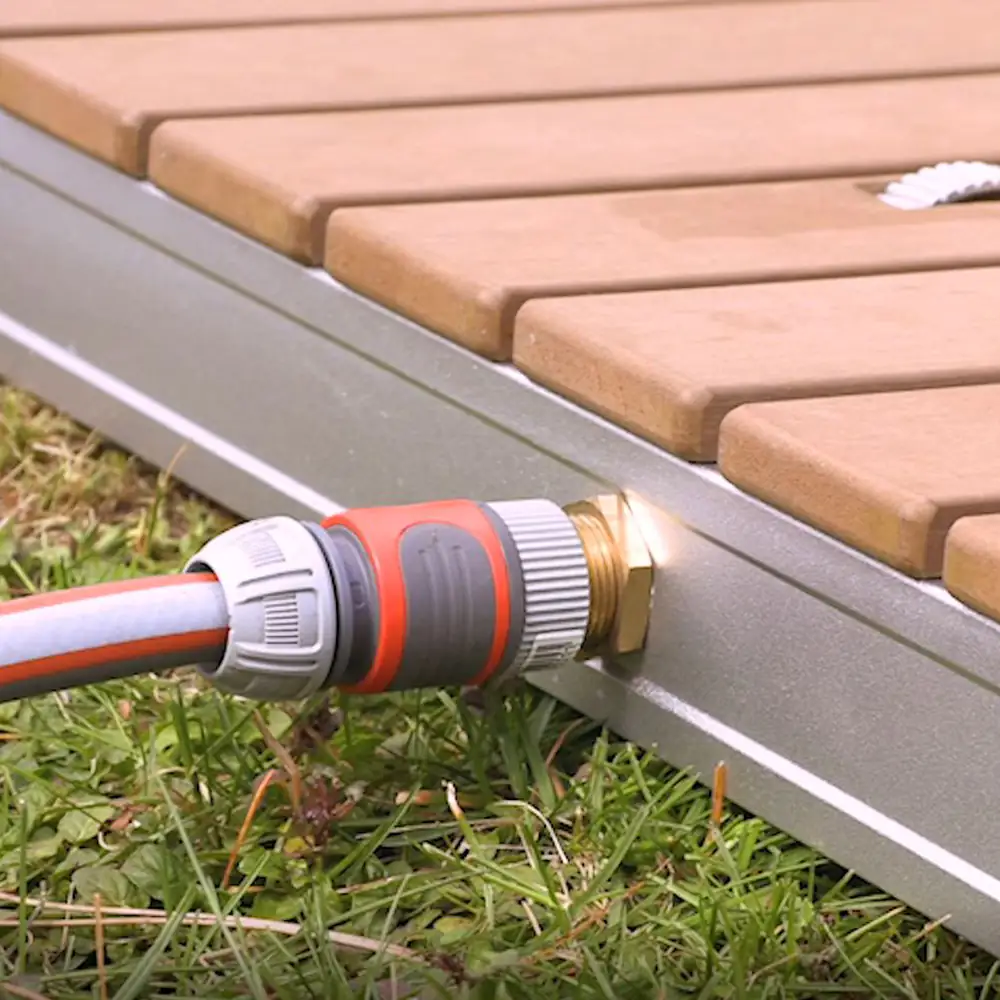 Breuer Bodendusche Fontana eckig 70 x 55 cm, Holz Breuer Bodendusche Fontana eckig 70 x 55 cm, Holz