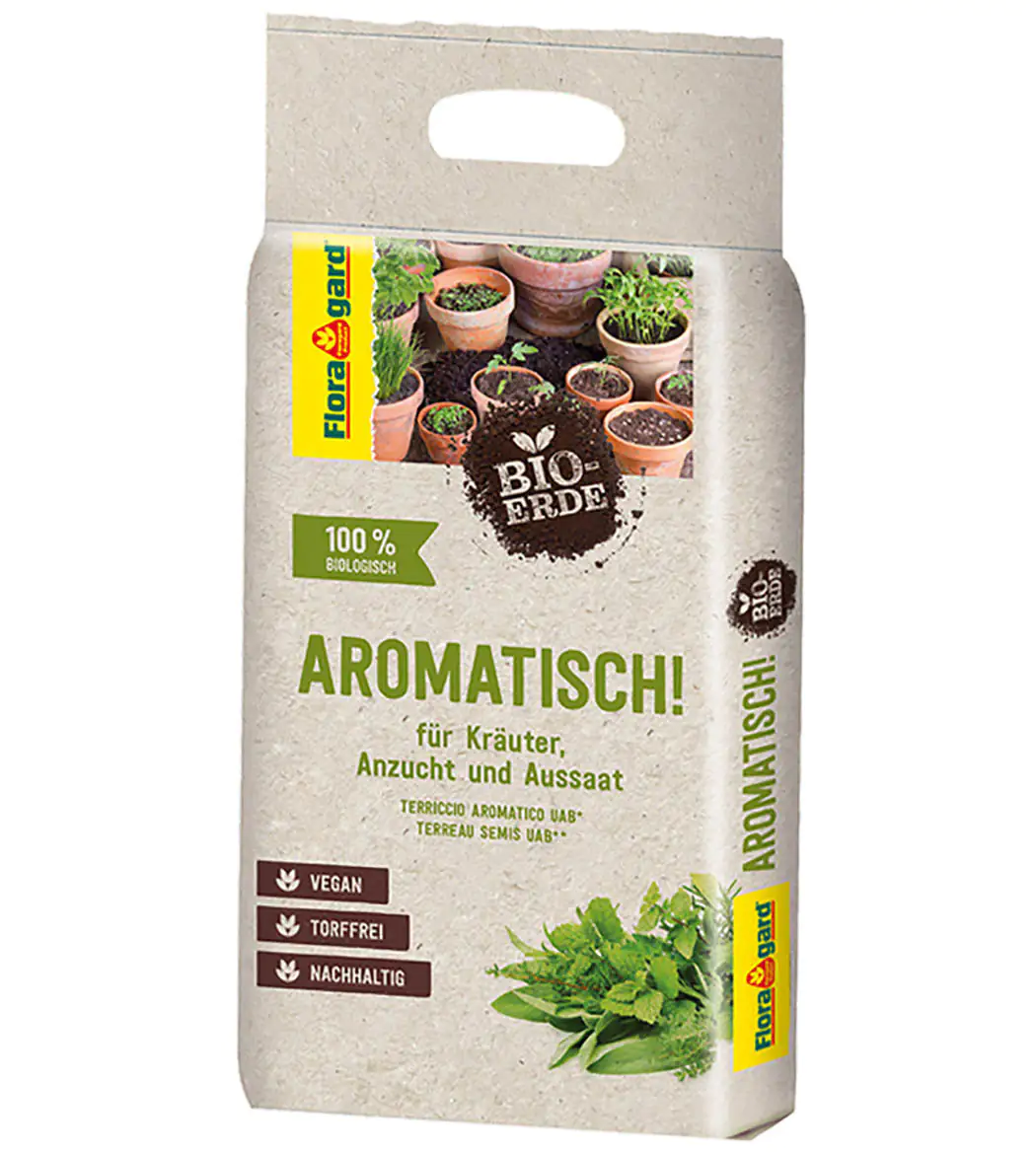 4006398410298 Floragard Bio Kräutererde Aromatisch 3 L