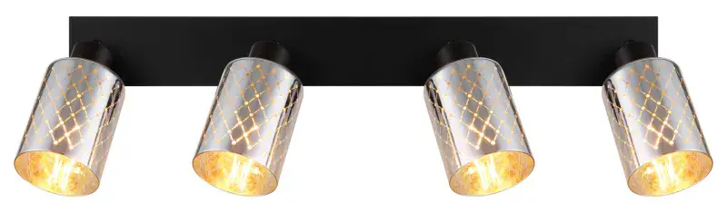 Globo Strahler Alonso 86 x 22 cm L x H schwarz