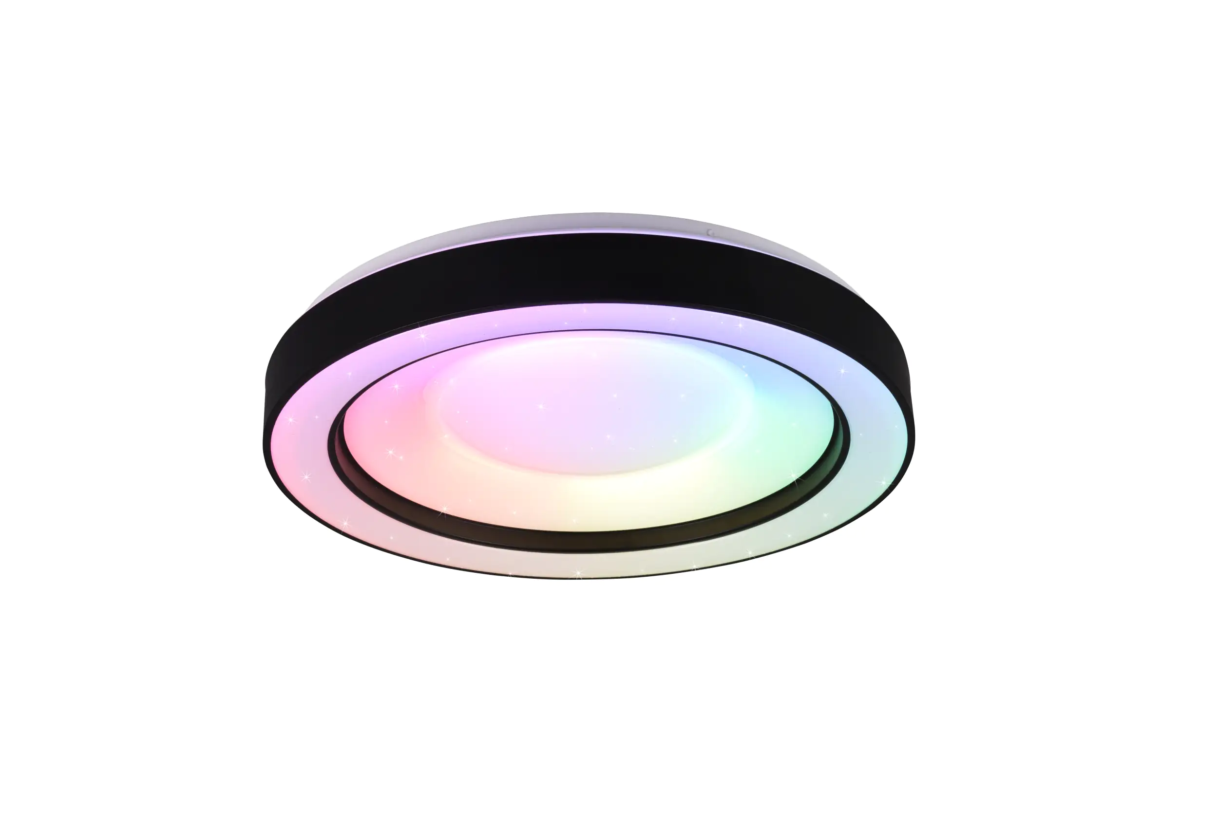 4017807508833 Reality LED Deckenleuchte Arco schwarz matt, Fernbedienung