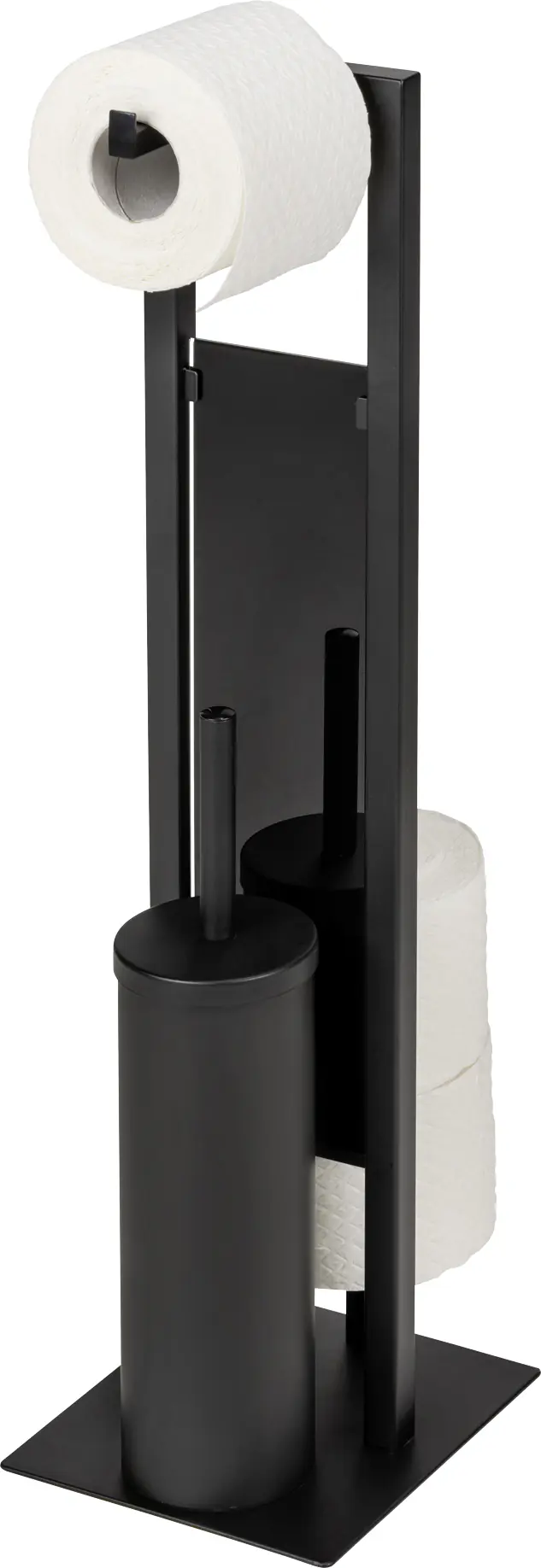 Wenko WC-Bürstengarnitur Rivalta schwarz matt