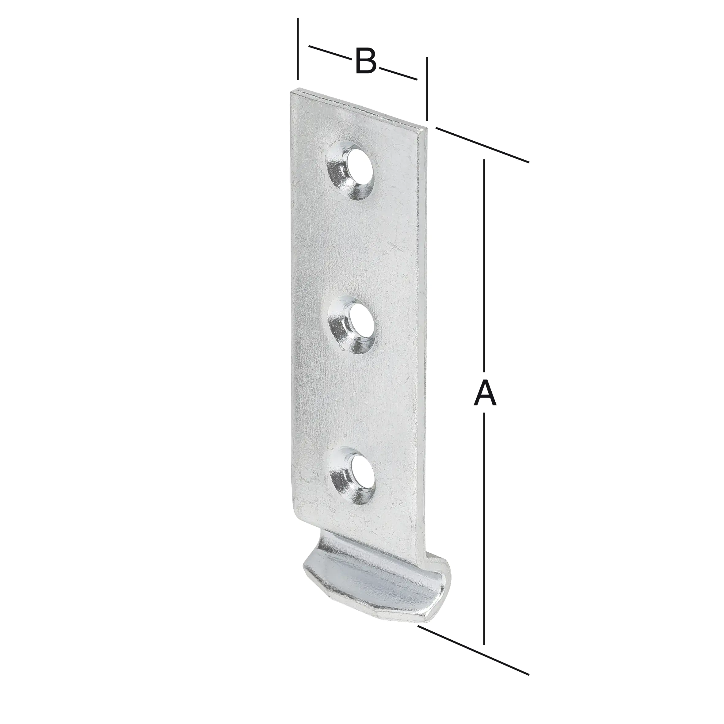 Vormann Schließhaken verzinkt 48 x 18 mm
