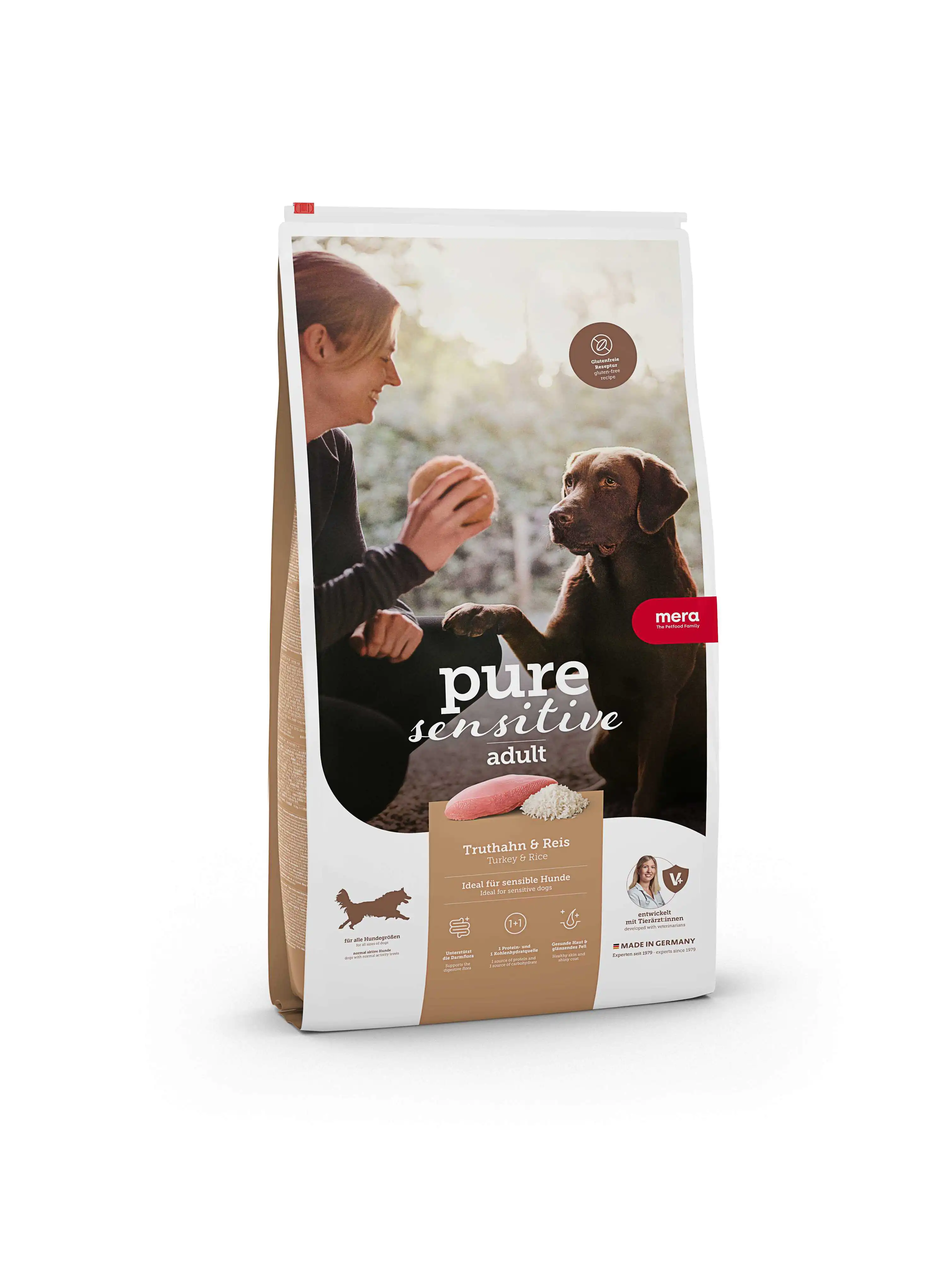 Mera Dog Pure Senior Truthahn + Reis 1 kg