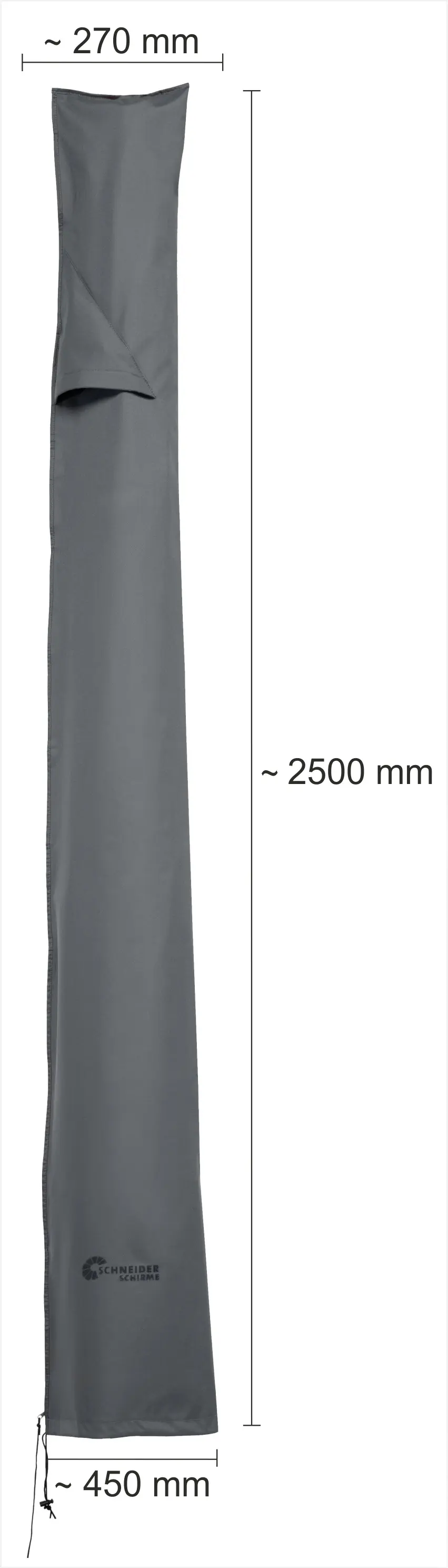Schneider Premium Schutzhülle für Schirme bis 400 cm Ø und 300 x 300 cm