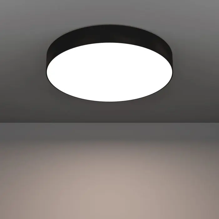 Eglo LED Deckenleuchte Gallizzi-Z schwarz Ø 39 x 7 cm RGB