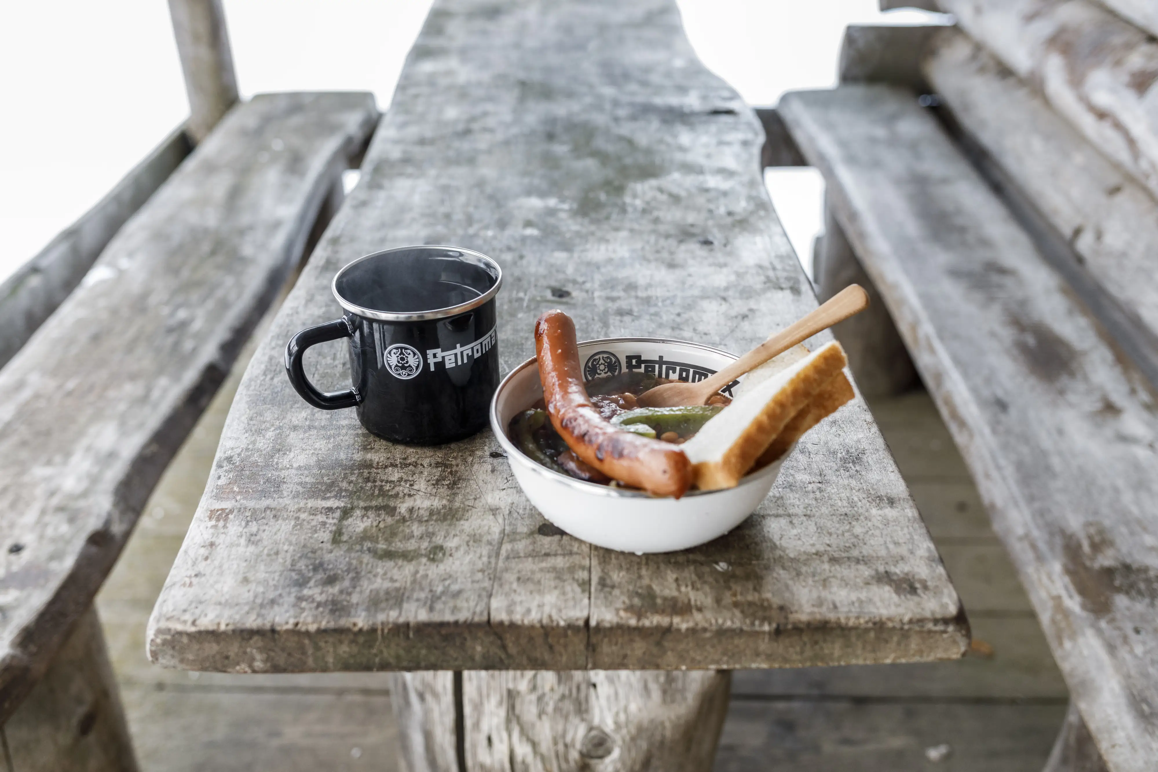 Petromax Schale Emaille 2er Set 600 ml weiss Petromax Schale Emaille 2er Set 600 ml weiss