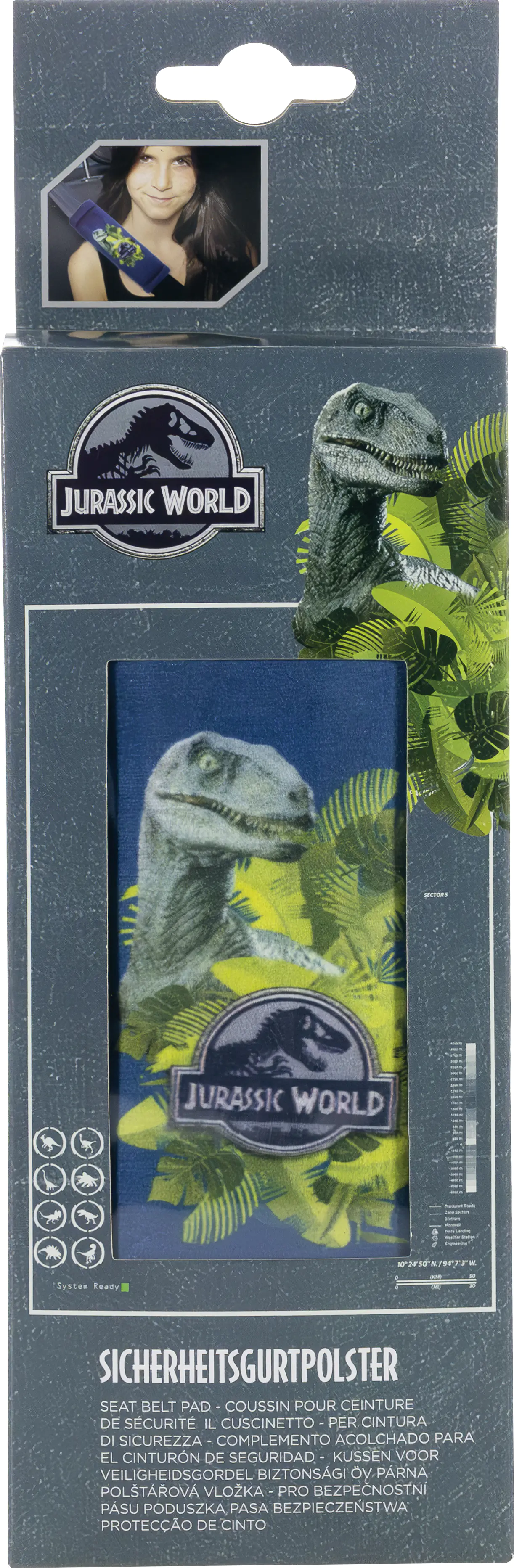 HITS4KIDS Gurtpolster Jurassic World HITS4KIDS Gurtpolster Jurassic World