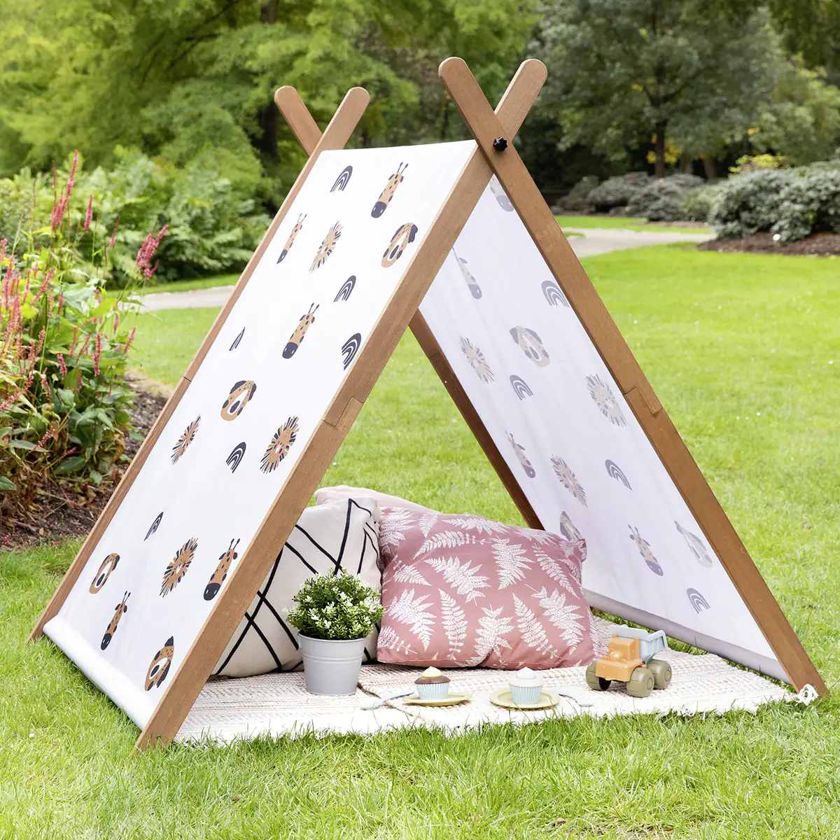 4047895800267_2613824 Muddy Buddy Sandkasten Safari Seeker 140 x 120 x 140 cm