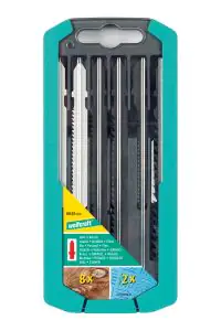 4006885863002 Wolfcraft Stichsägeblätter-Set 8630000 10 Stück