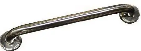 TrendLine Badewannengriff 60 cm silber poliert