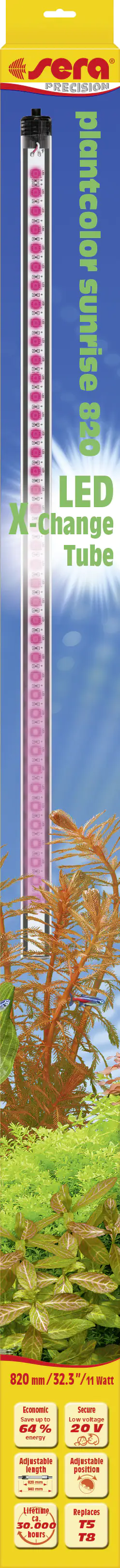 Sera Aquarium-Beleuchtung LED plantcolor sunrise 820 2XR - 1 Stück Sera Aquarium-Beleuchtung LED plantcolor sunrise 820 2XR - 1 Stück