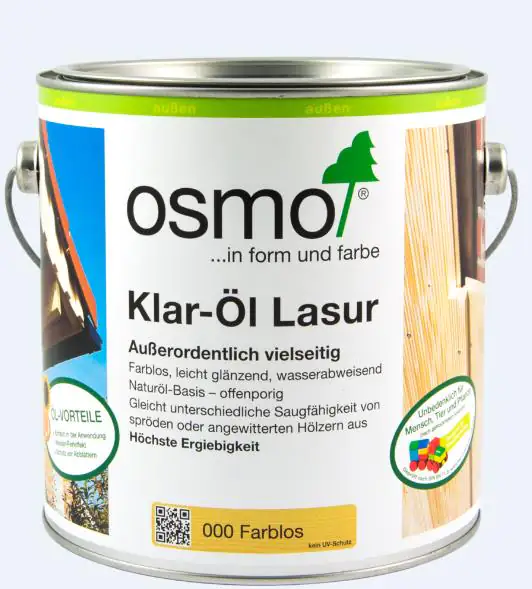 Osmo Klar-Öl-Lasur 2,5 L farblos