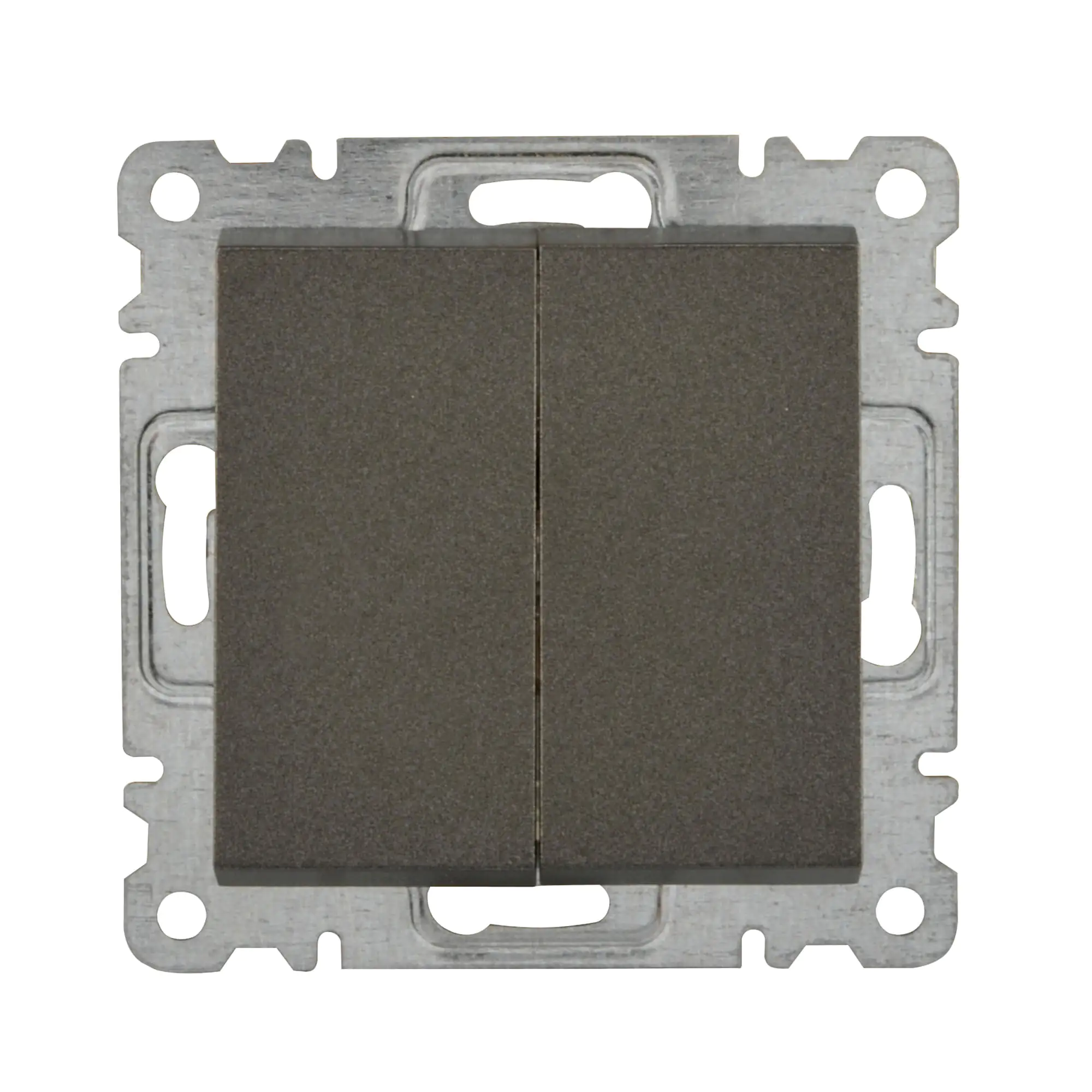 Unitec Serienschalter anthrazit, Serie Karea Unitec Serienschalter anthrazit, Serie Karea