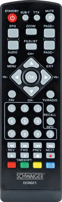 Schwaiger Kabelreceiver DVB-C-Full HD schwarz