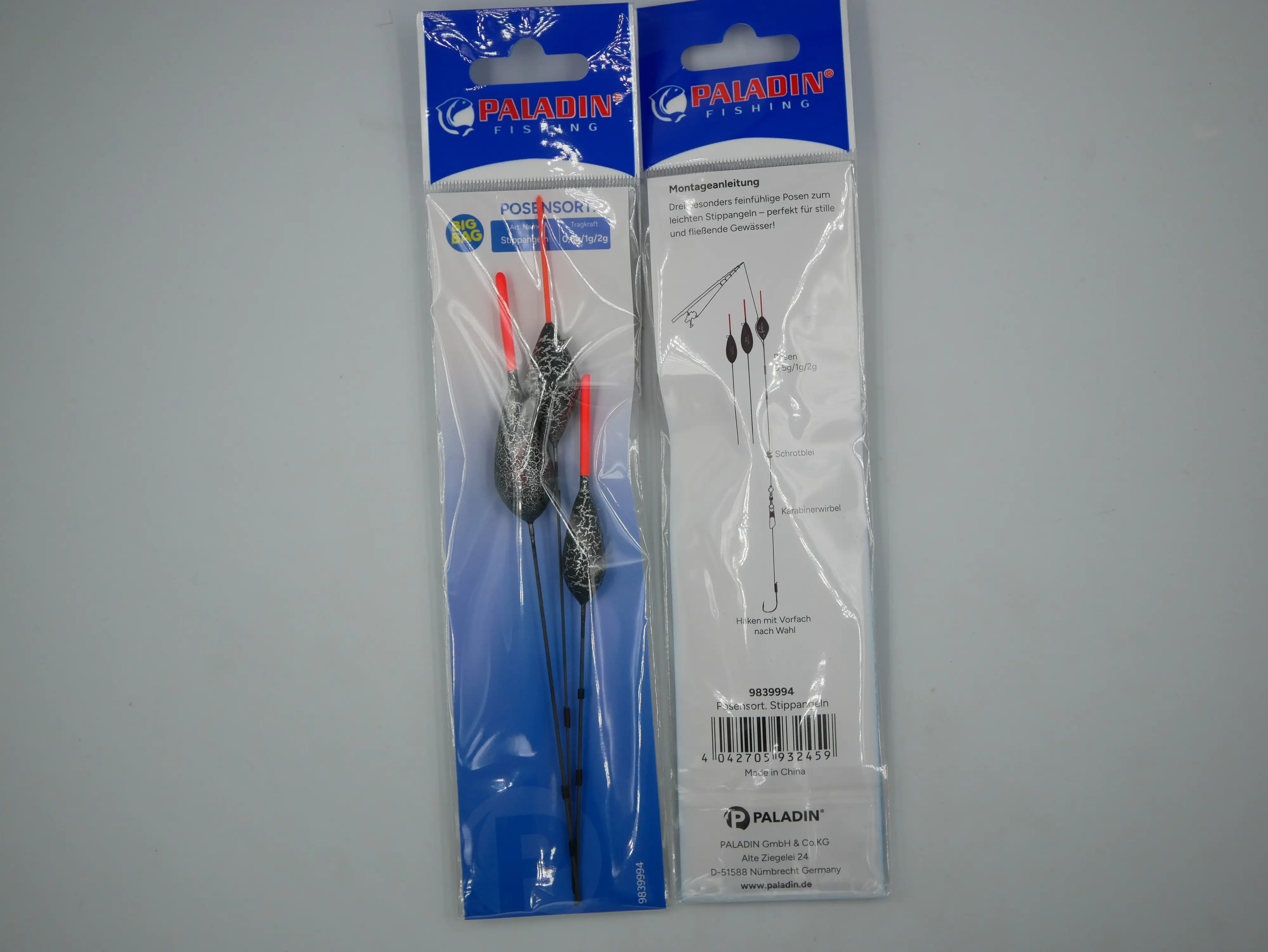 Paladin Posensortiment Stippangeln 0,5 g+1,0 g+2,0 g