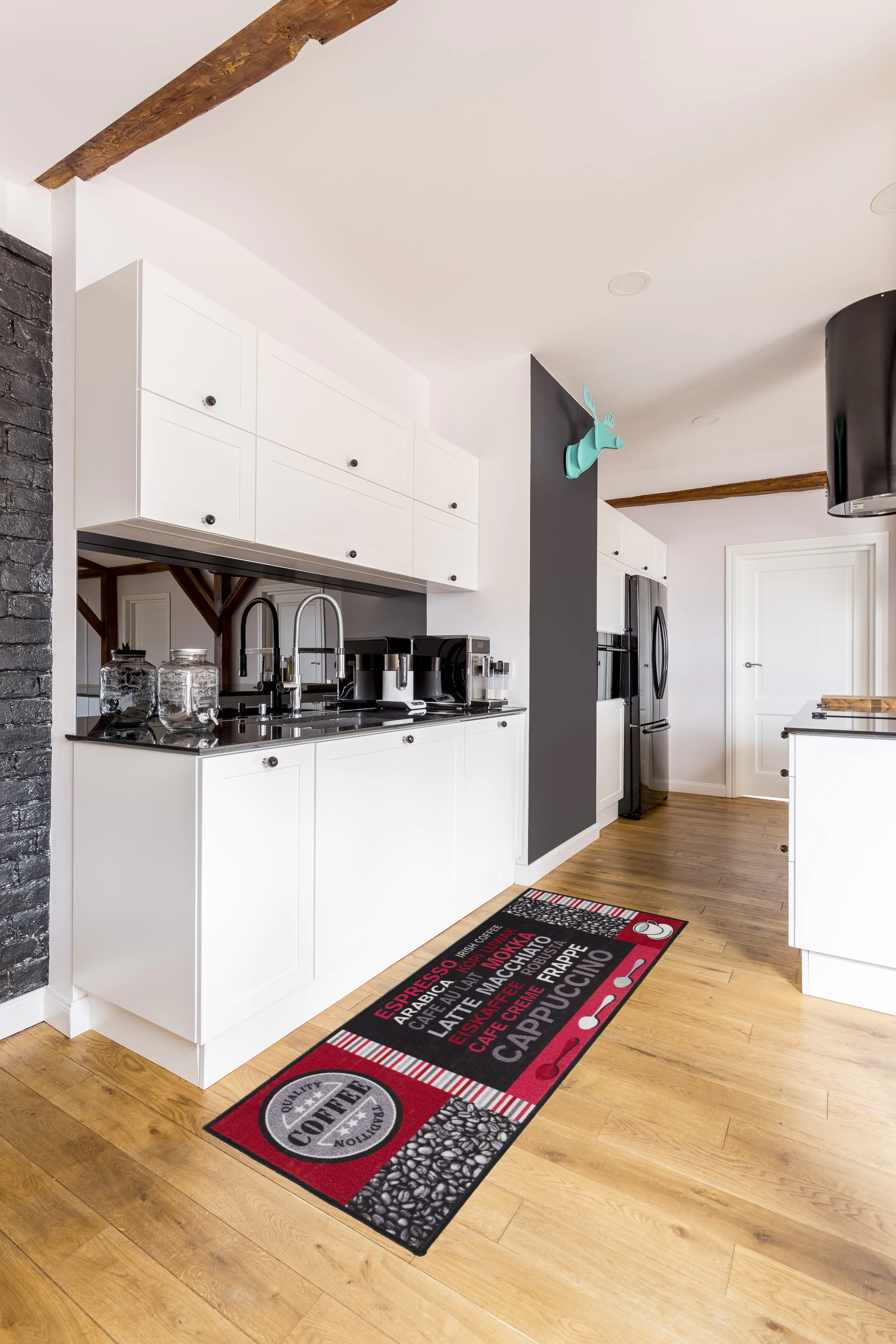 4002398895646_2 Andiamo Küchenläufer Cafe Creme, 50 x 150 cm