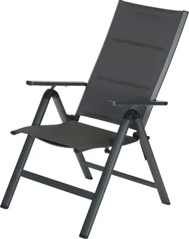 Primaster Garten-Essgruppe Fano 4 Personen mit ausziehbarem Tisch und klappbaren Stühlen