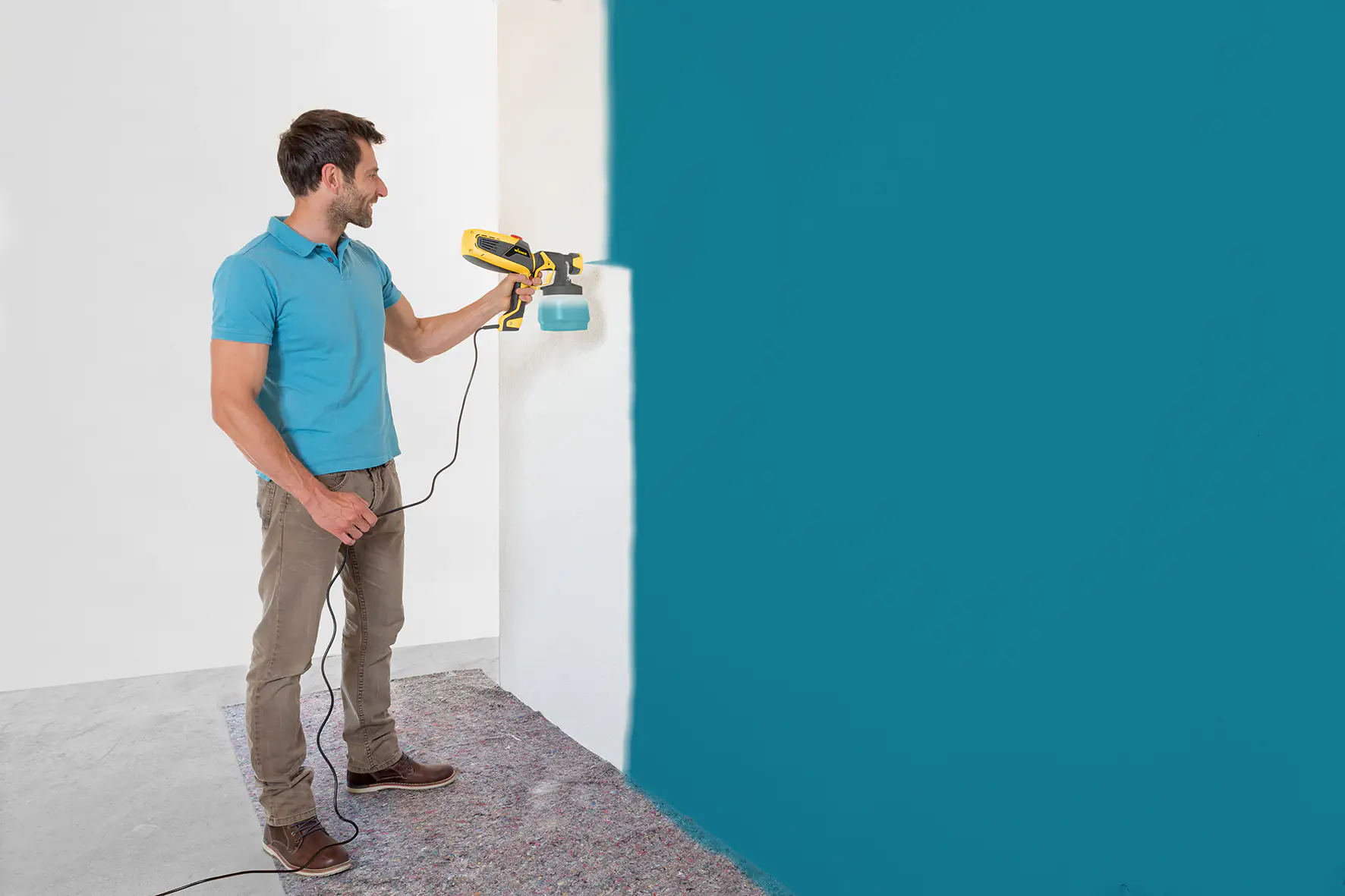 Wagner Farbsprühsystem W 590 Flexio inkl. 2 Sprühaufsätzen