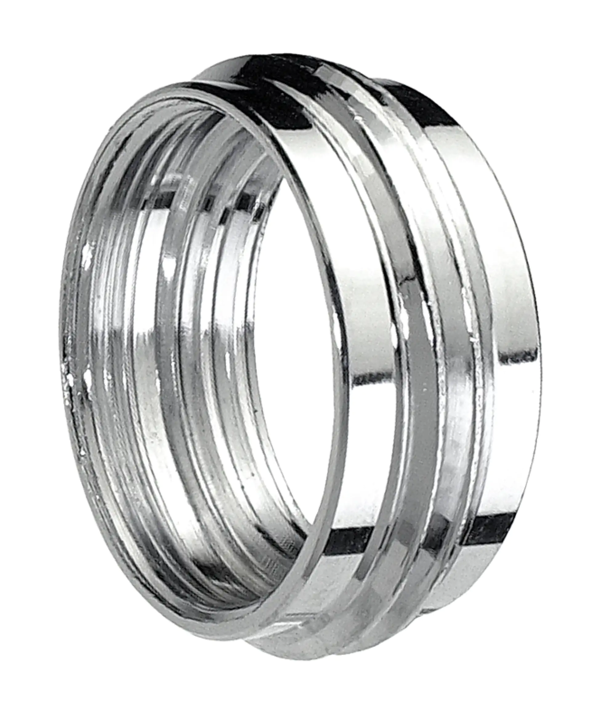 Cornat Übergangsstück Messing verchromt, 1/2" IG, M22 x 1 IG, 3/4" AG