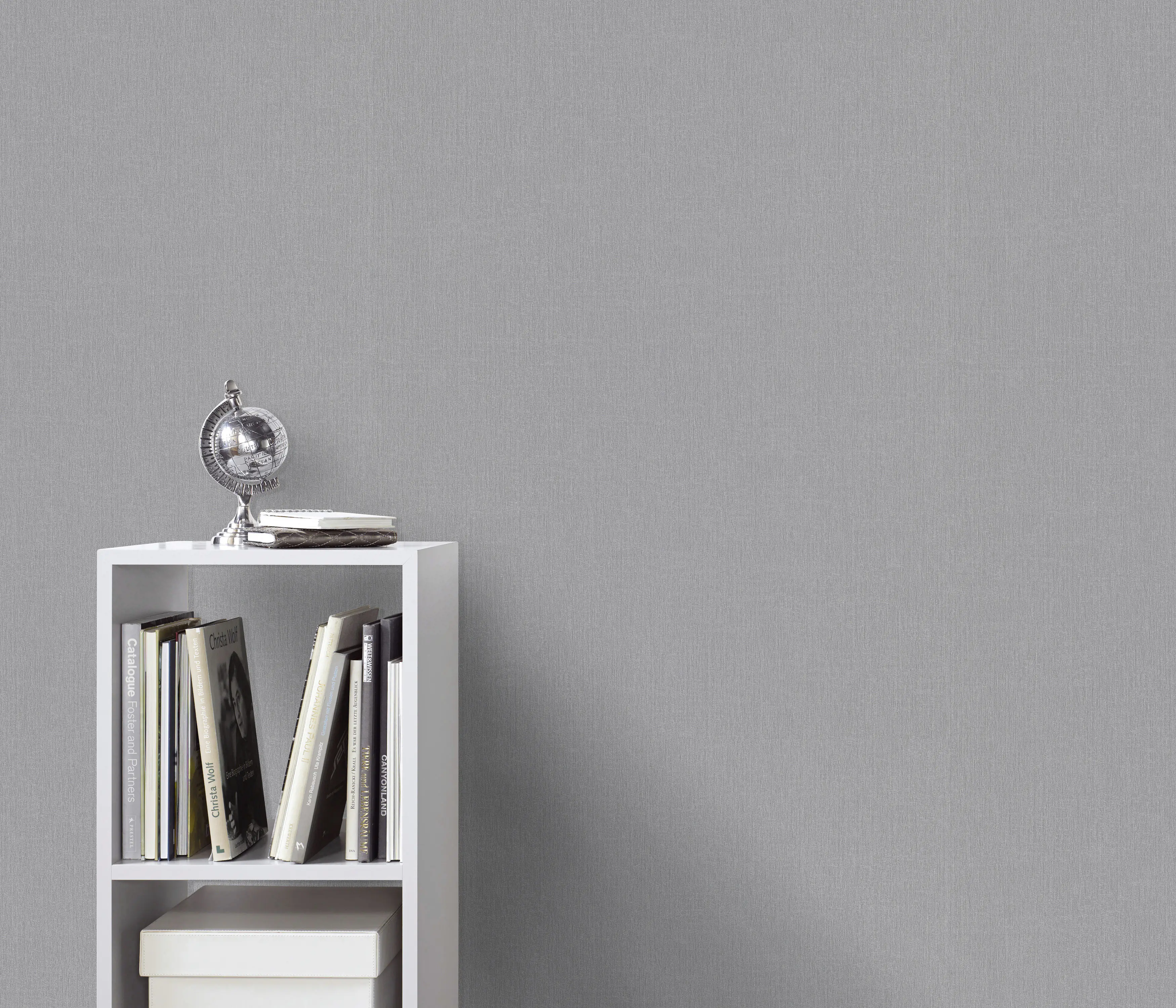 Erismann Vliestapete Uni anthrazit 10,05 x 0,53 m