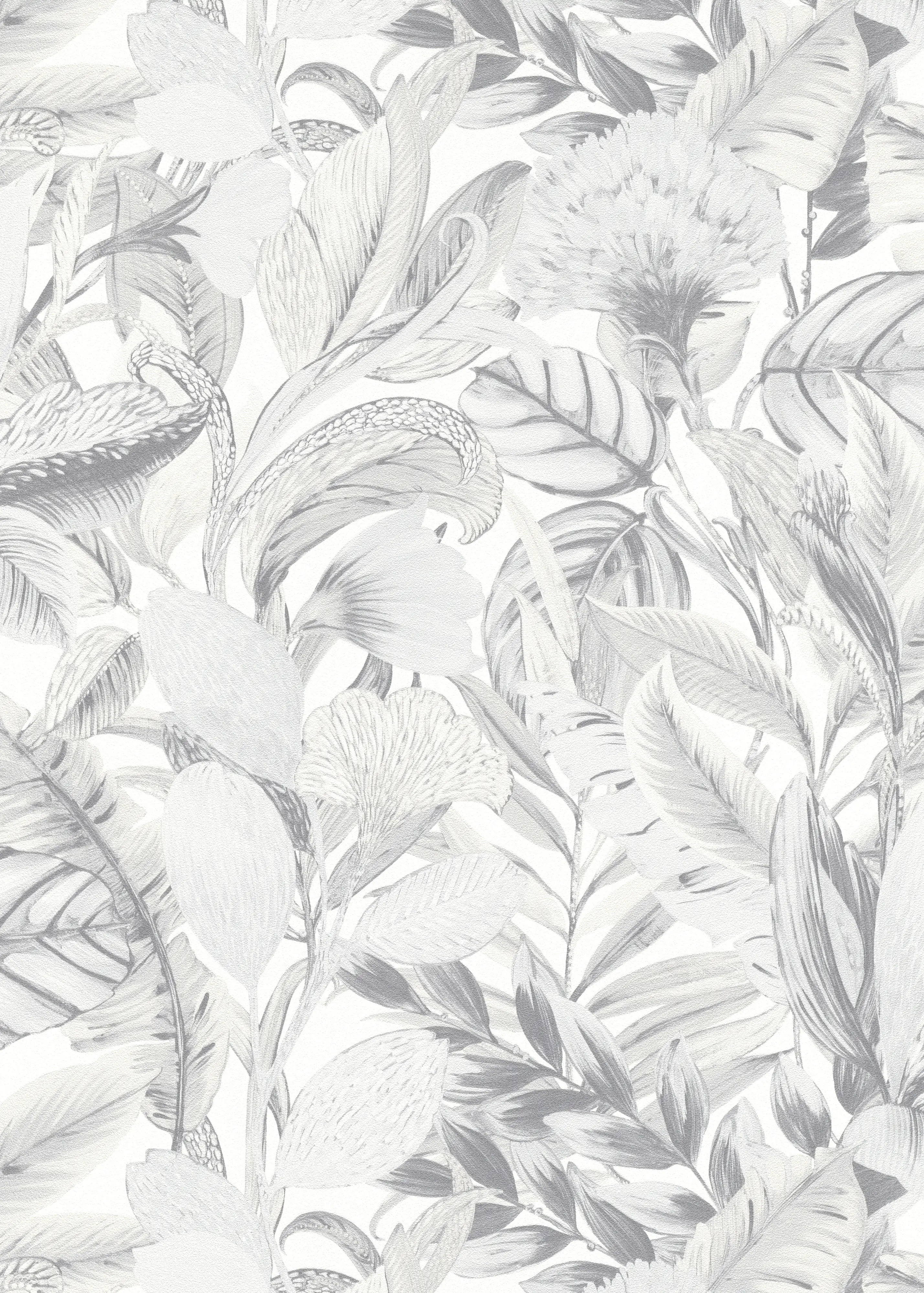 Erismann Vliestapete 10202-10 ELLE Decoration 2 floral grau 10,05 x 0,53 m Erismann Vliestapete 10202-10 ELLE Decoration 2 floral grau 10,05 x 0,53 m