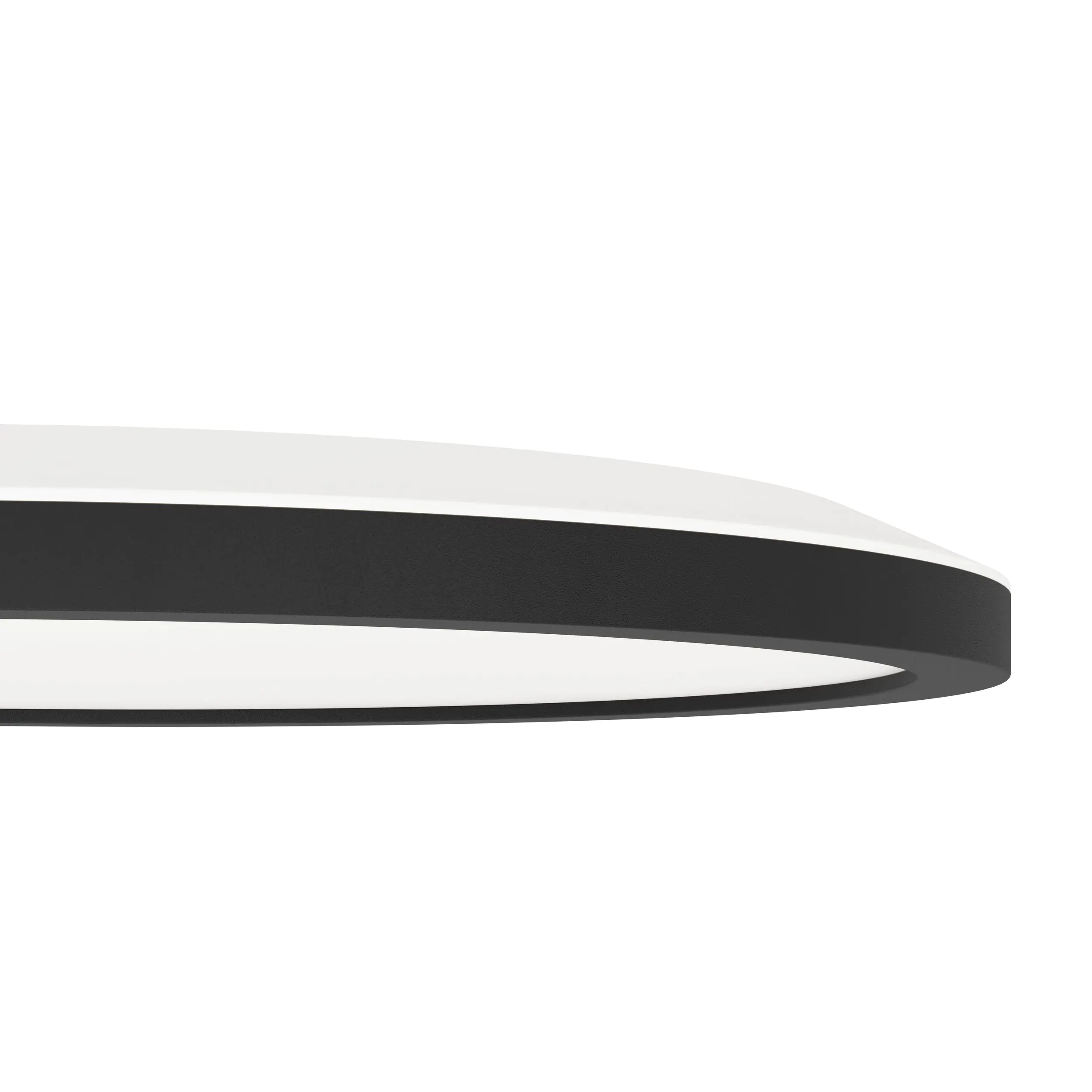 Eglo Connect LED Deckenleuchte Rovito-Z schwarz Ø 29,5 cm dimmbar, ww-kw