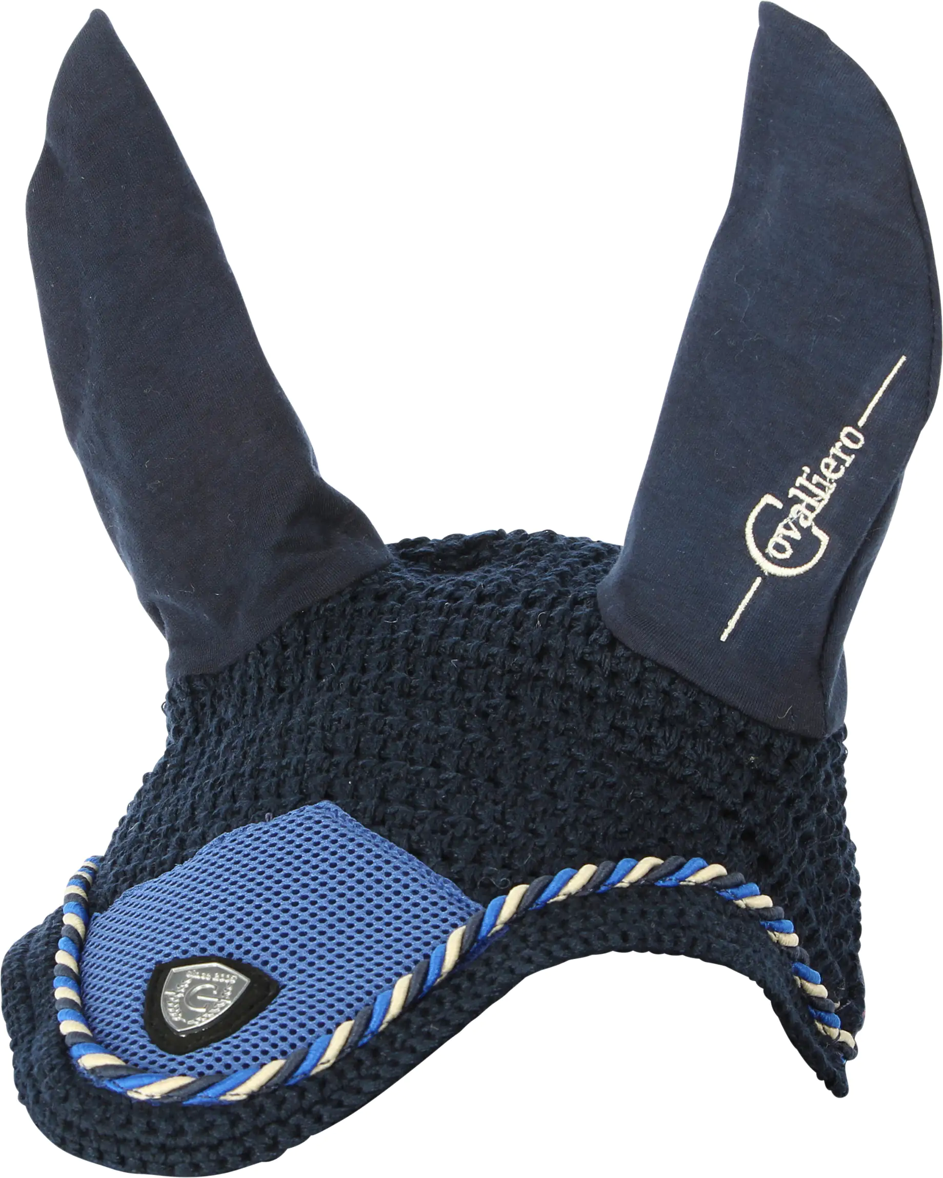 Tapis De Selle Covalliero En Bambou Navy - Anatomique Et Respirant Pour Cheval