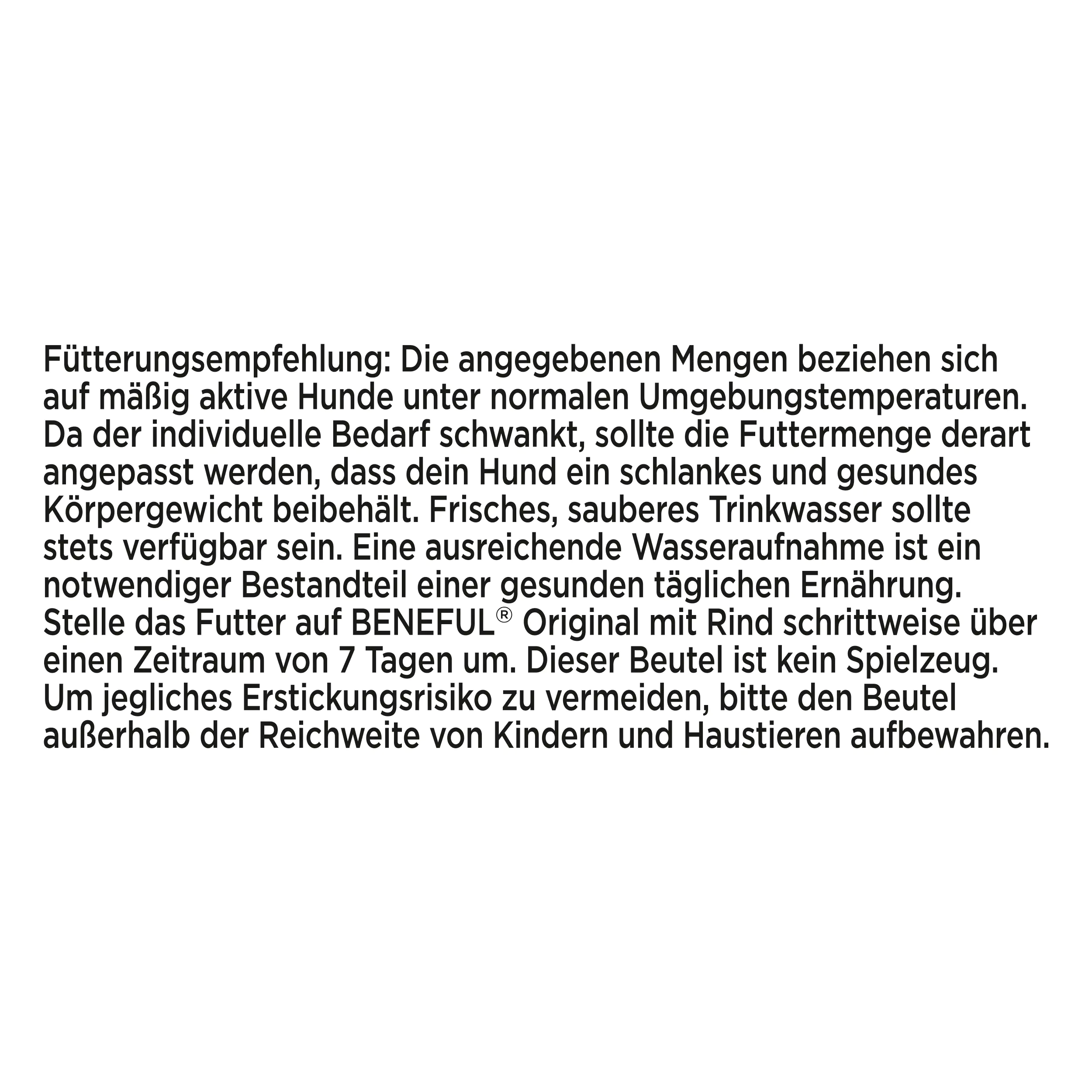 Beneful Hundefutter Original mit Rind & Gartengemüse 1,4 kg Beneful Hundefutter Original mit Rind & Gartengemüse 1,4 kg