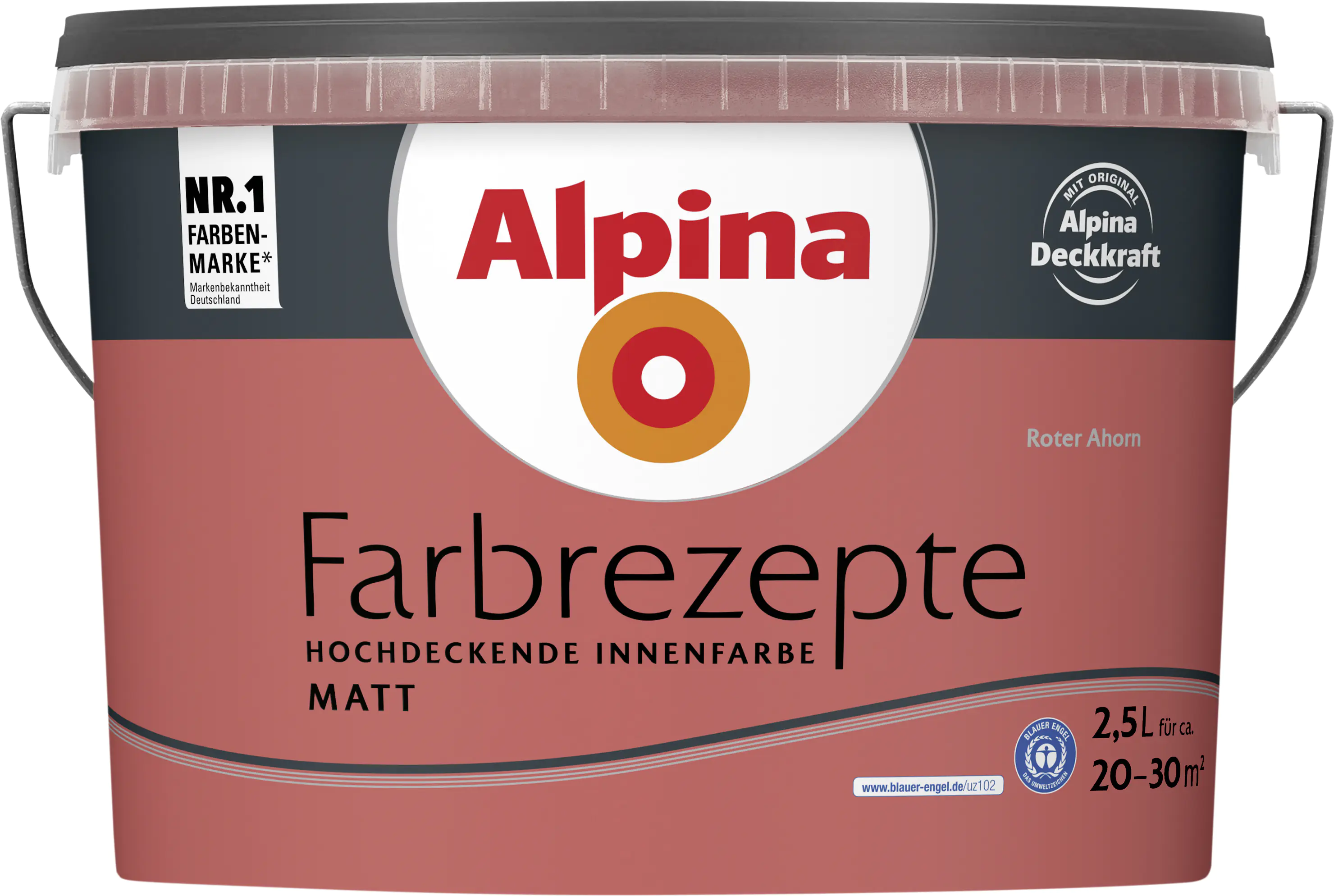 Alpina Farbrezepte Roter Ahorn matt 2,5 L Alpina Farbrezepte Roter Ahorn matt 2,5 L